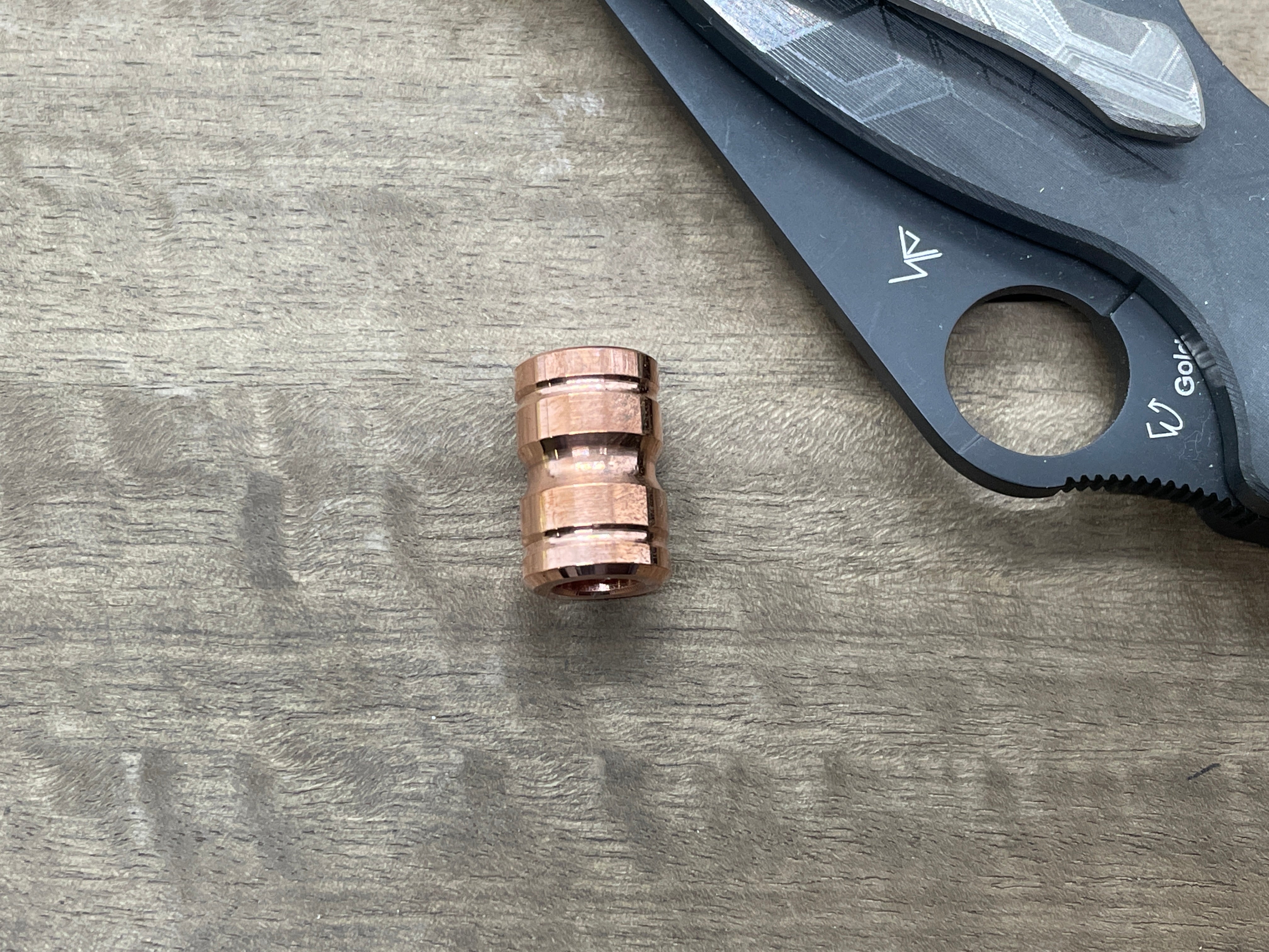 Lanyard Bead Tube Copper