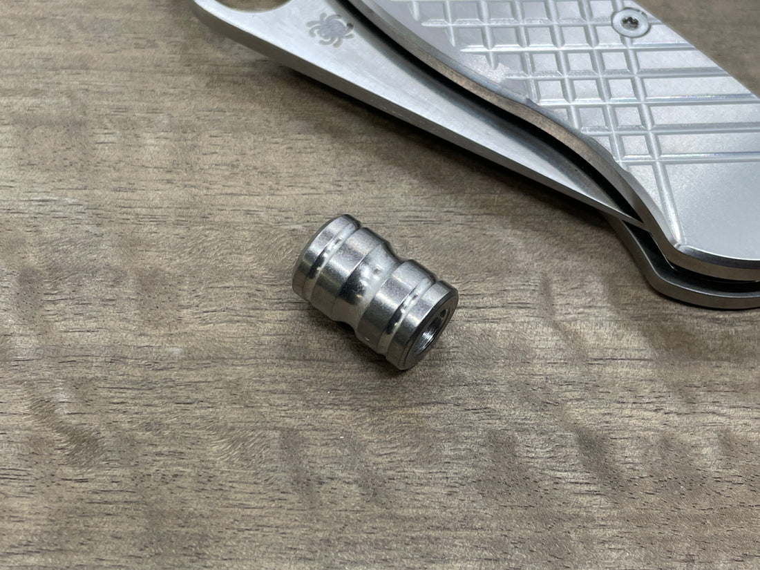 Lanyard Bead Tube Titanium