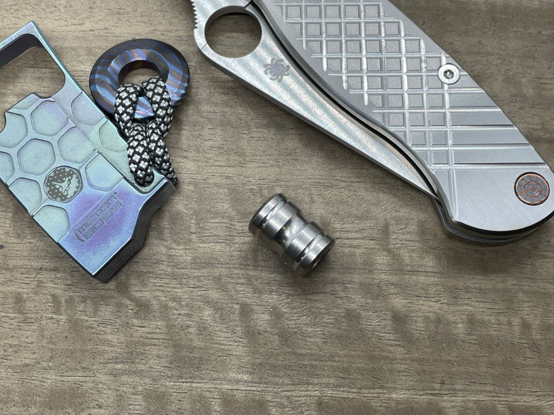 Lanyard Bead Tube Titanium
