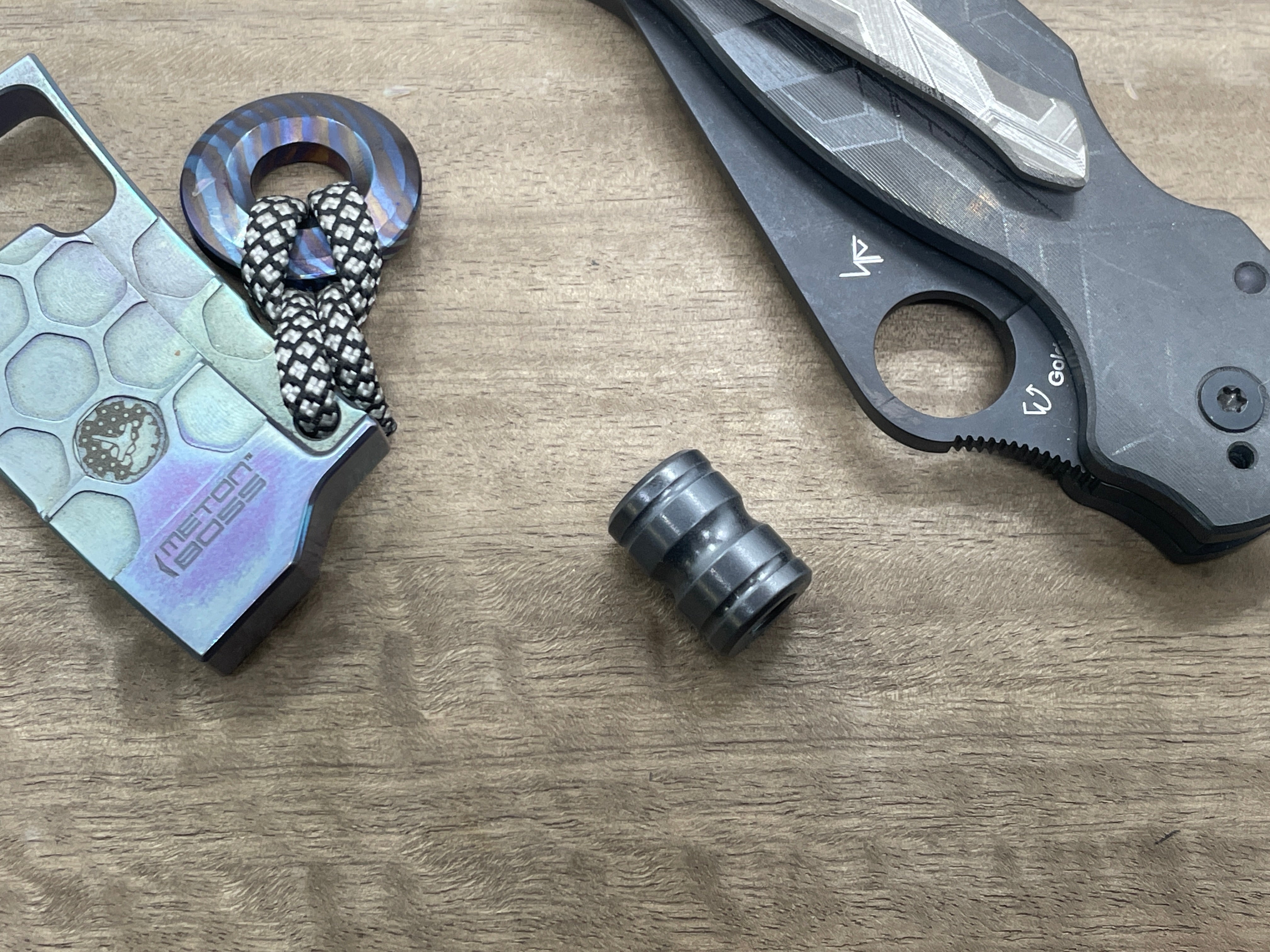 Lanyard Bead Tube Zirconium
