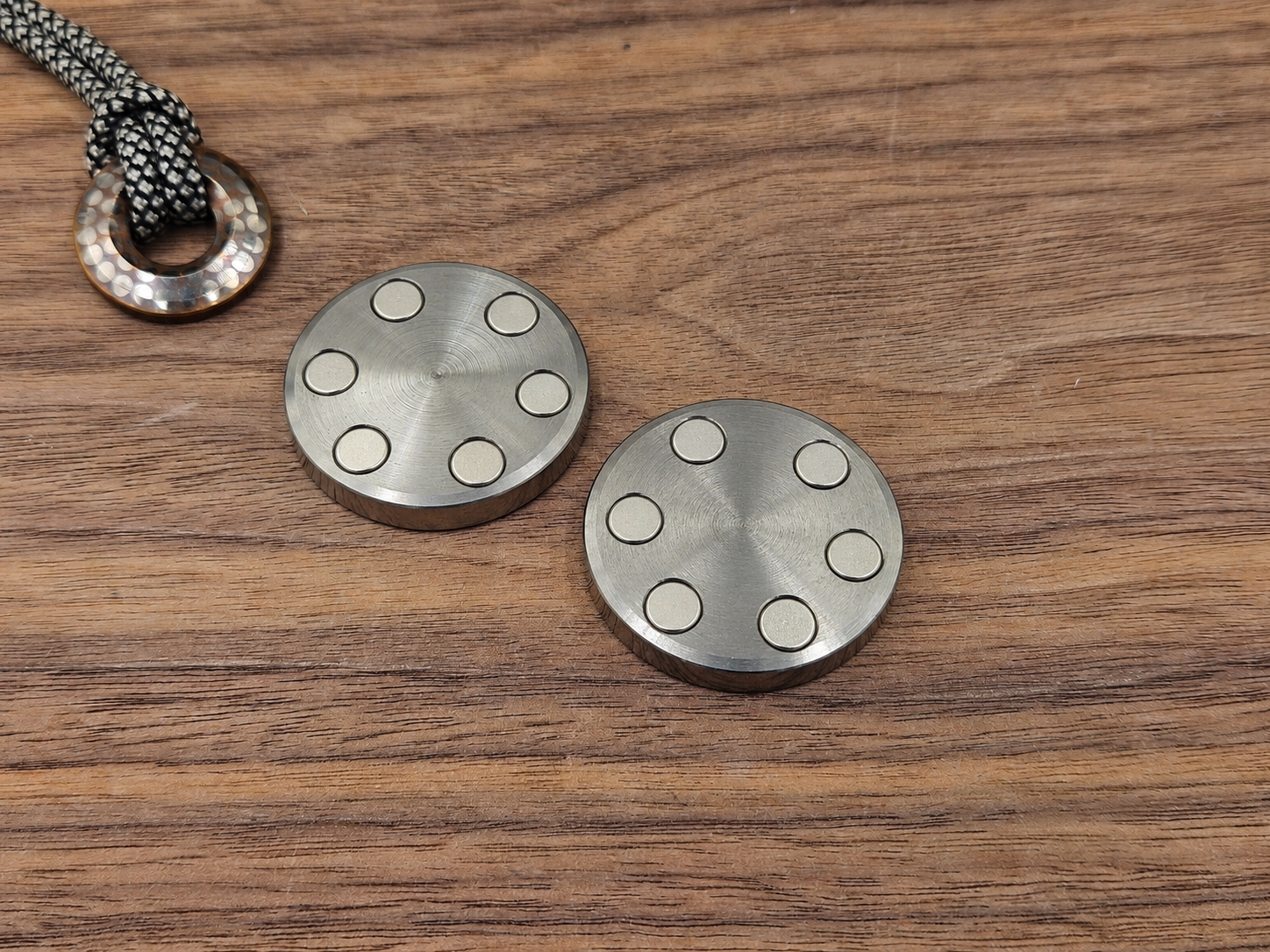 Haptic Orbit Coins Tungsten