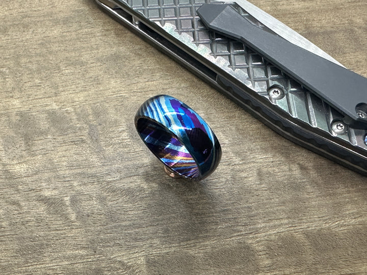 Ring Comfort Timascus US size 8