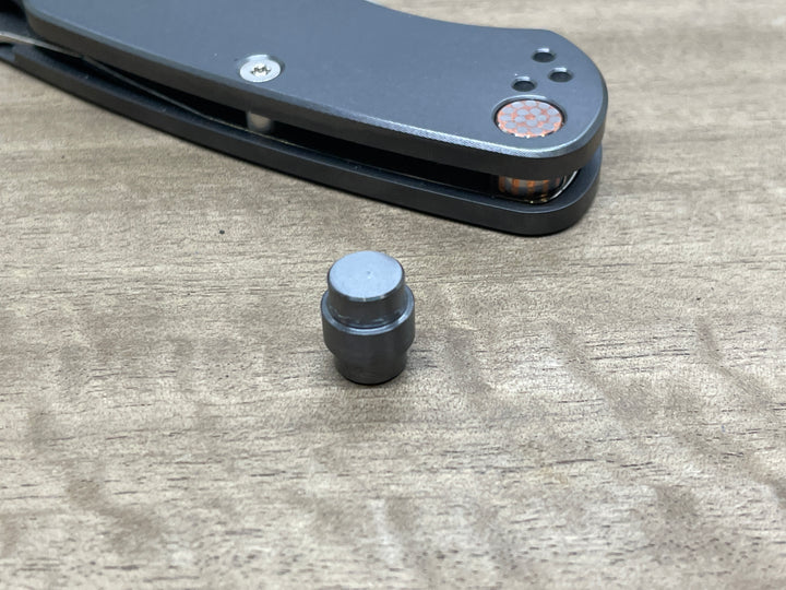 Zirconium Lanyard Hole Plug<br>Spyderco PM2 & PM3