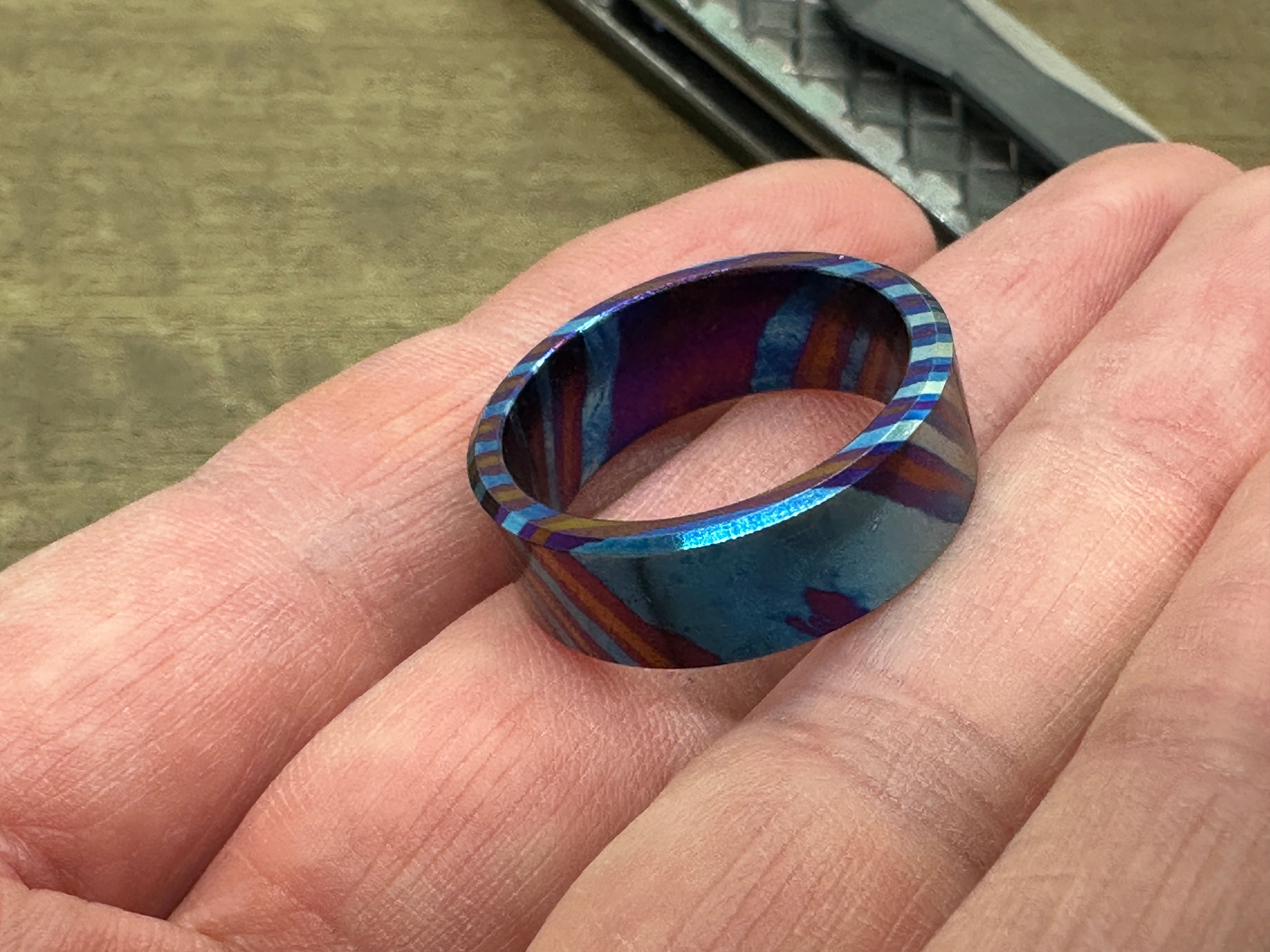 Ring Essential Timascus US size 9-13