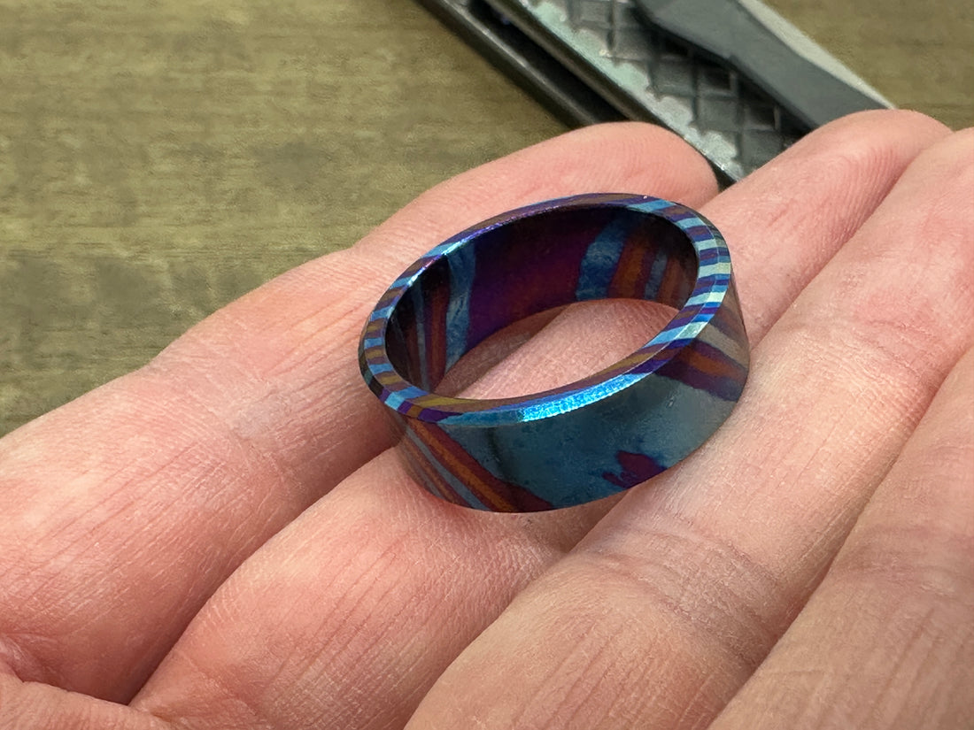 Ring Essential Timascus US size 9-13