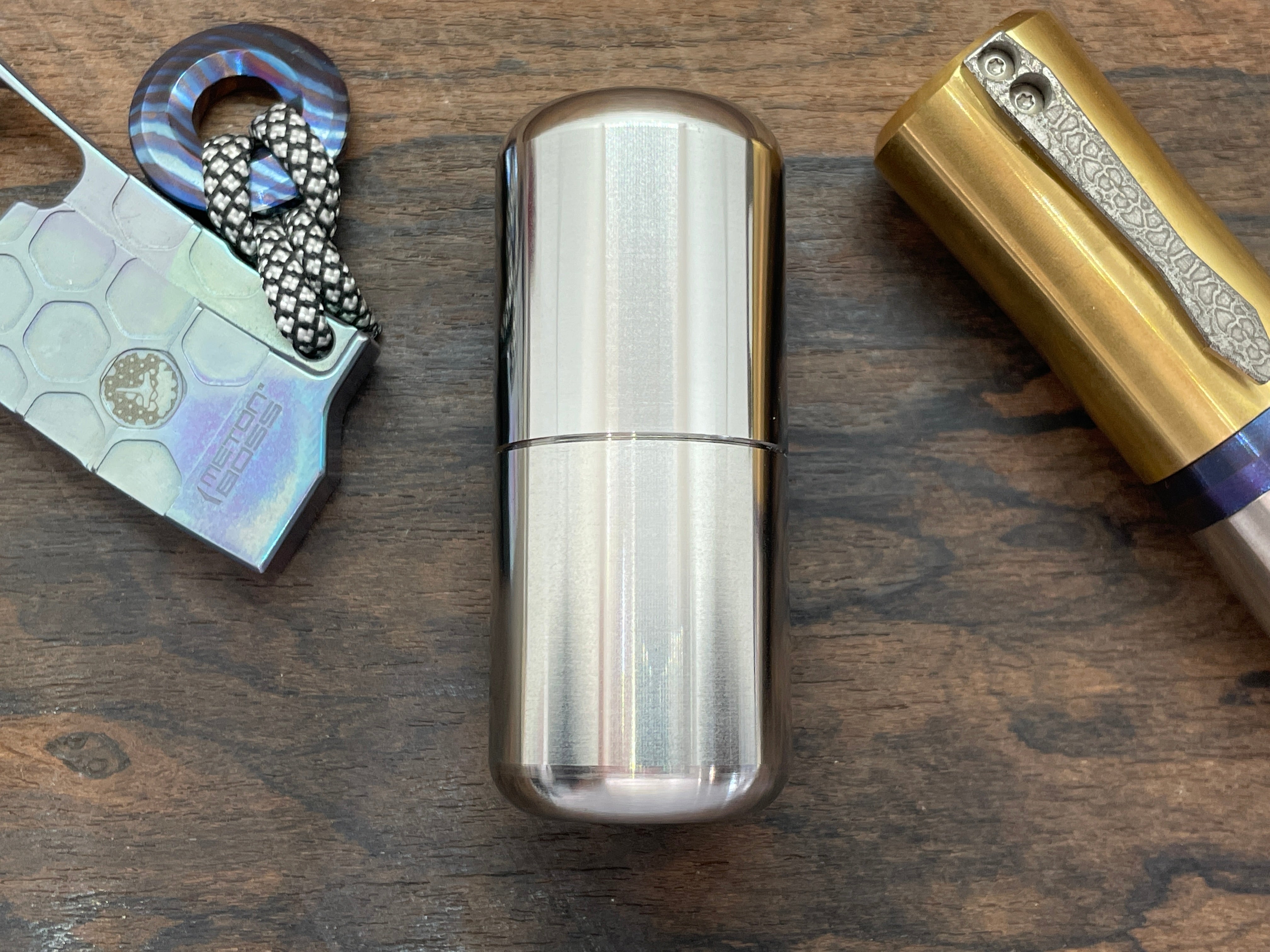 Custom Engraving <br>Vault 123 <br> Tall Titanium