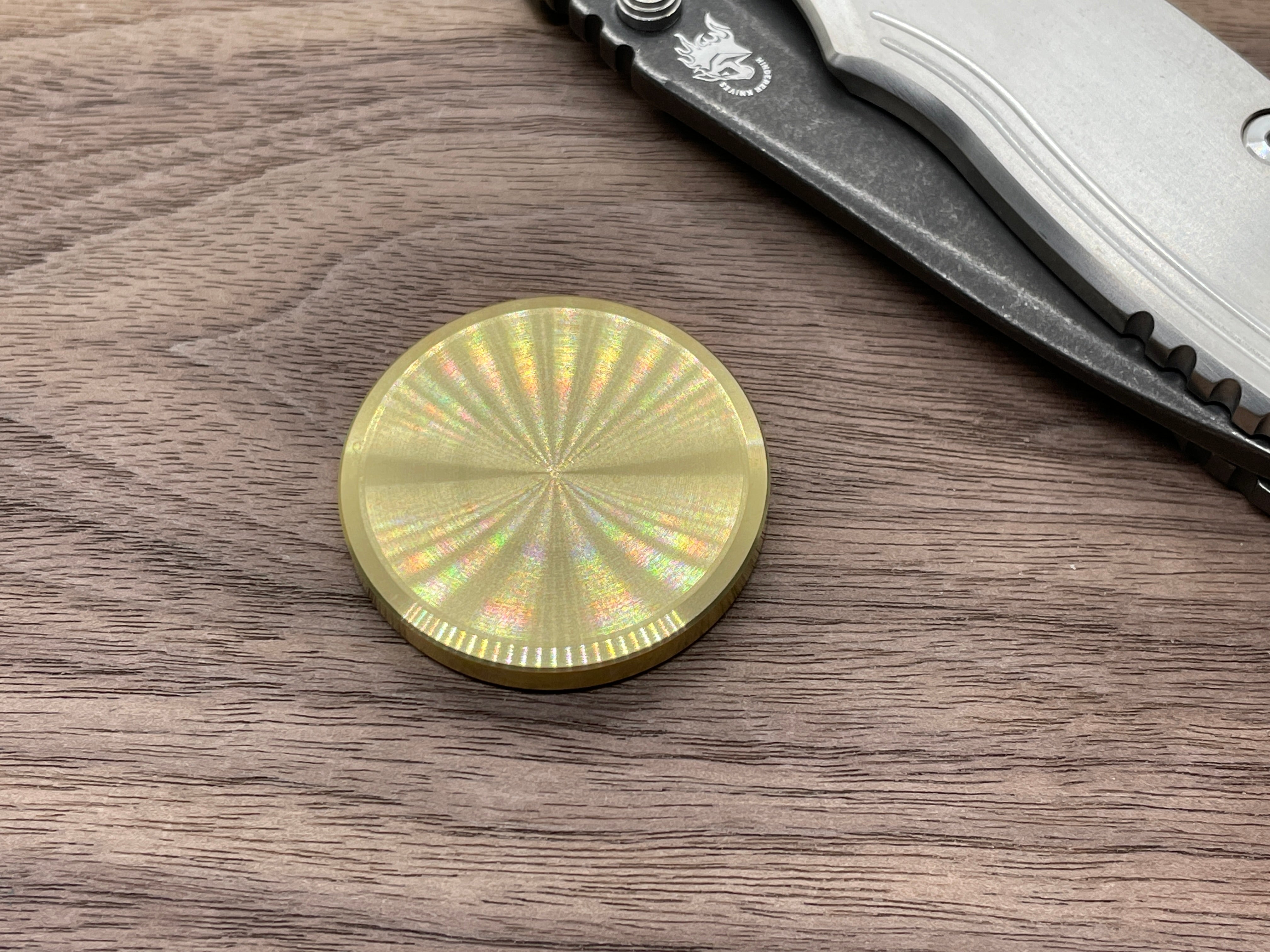 Custom Engraving <br>The Everyday Coin 100 <br> Brass