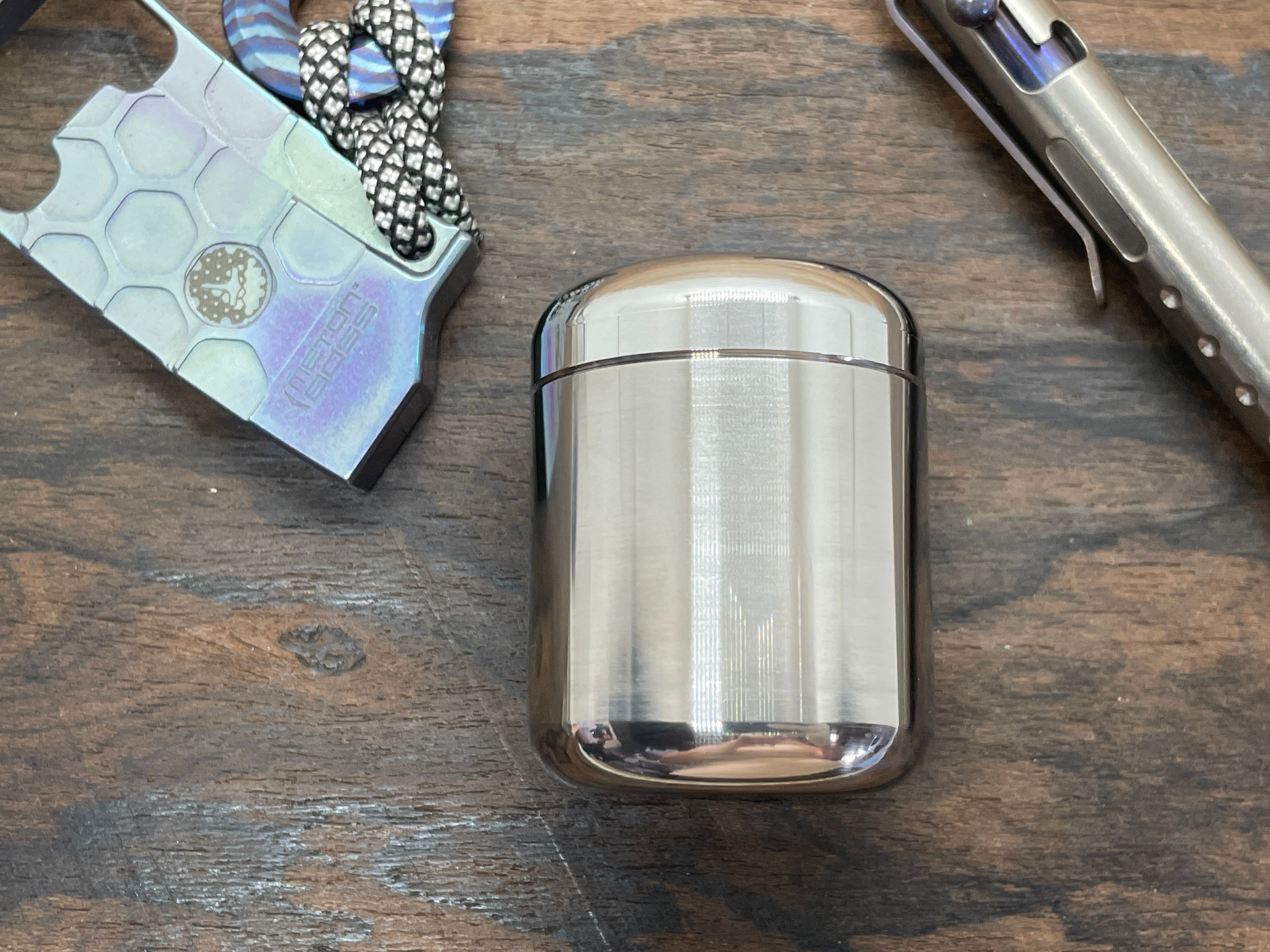 Custom Engraving <br>Vault 148 <br> Tall Titanium