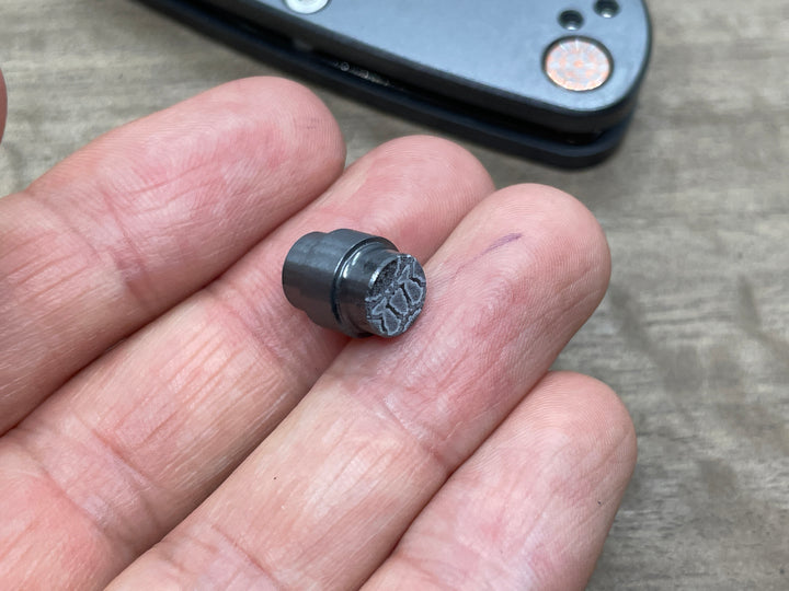 Zirconium Lanyard Hole Plug<br>Spyderco PM2 & PM3