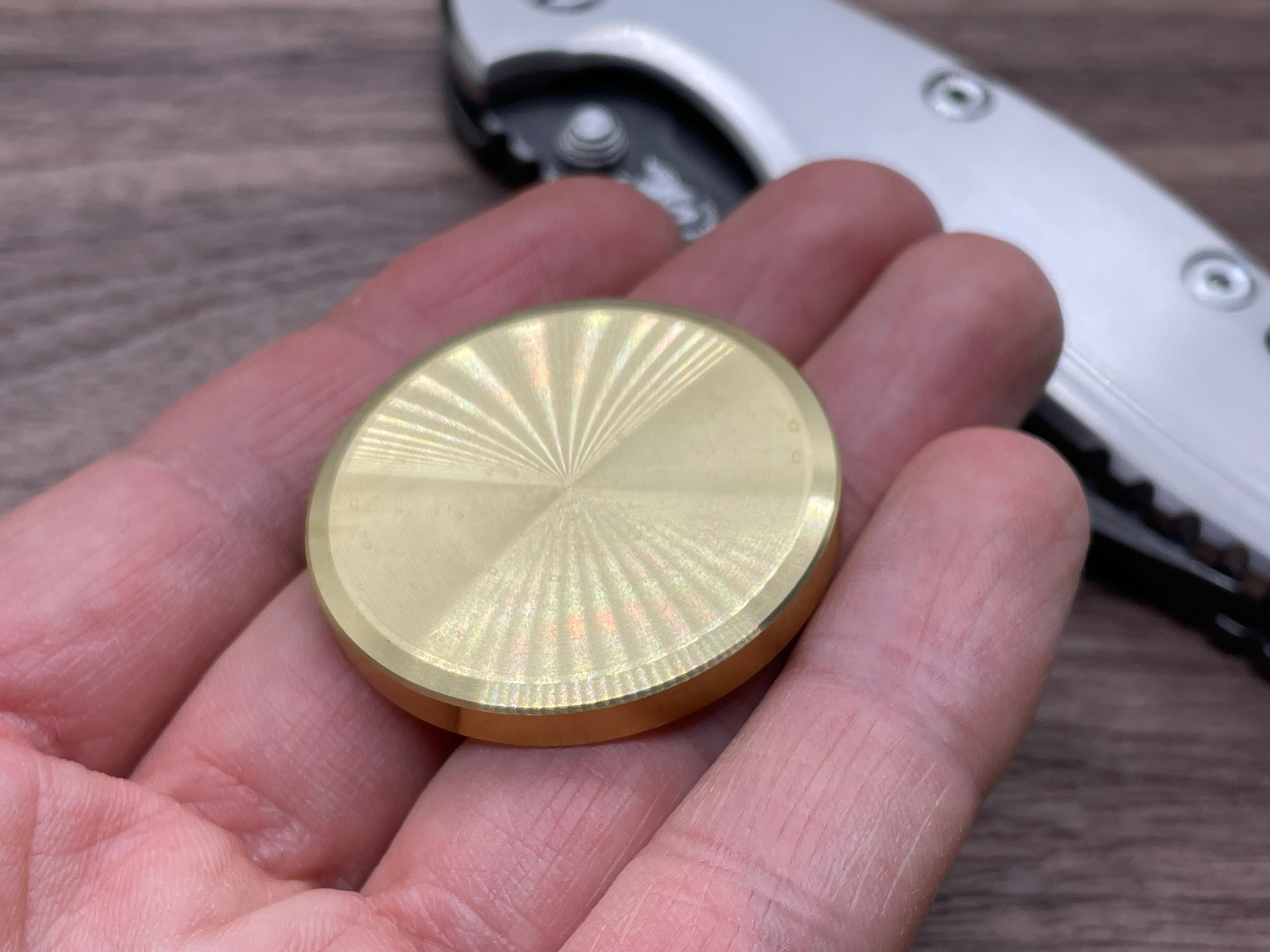 Custom Engraving <br>The Everyday Coin 100 <br> Brass
