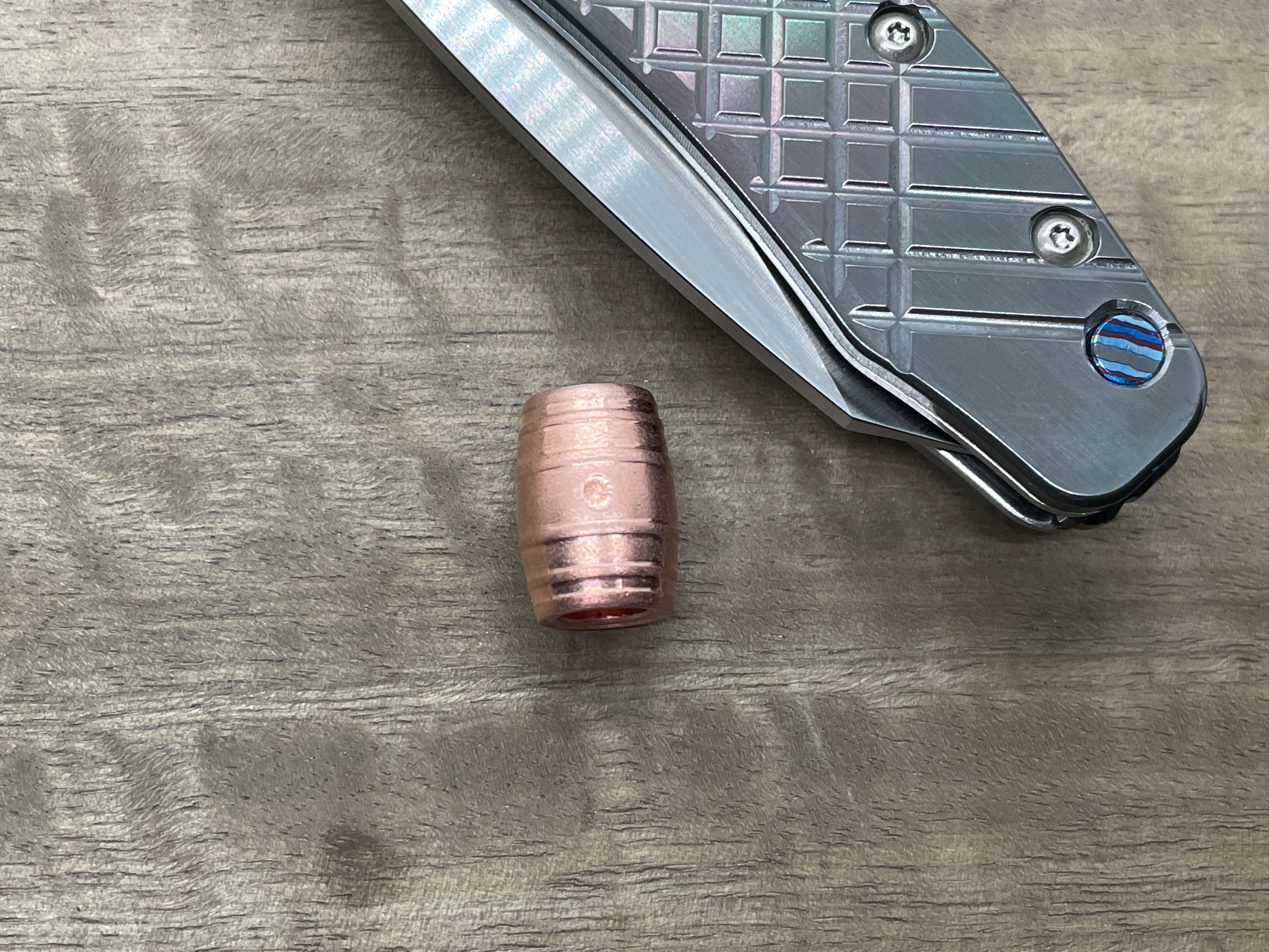 Lanyard Bead Barrel<br>Copper