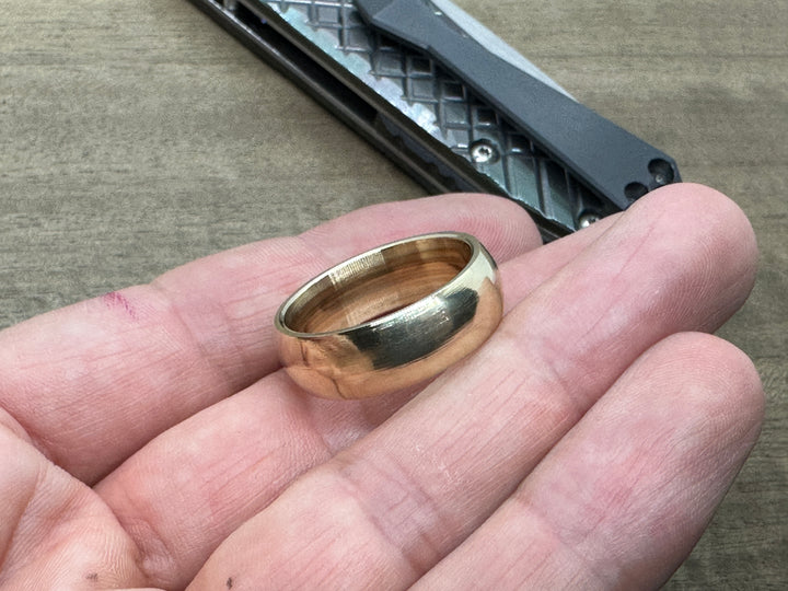 Ring Comfort Brass US size 8-12
