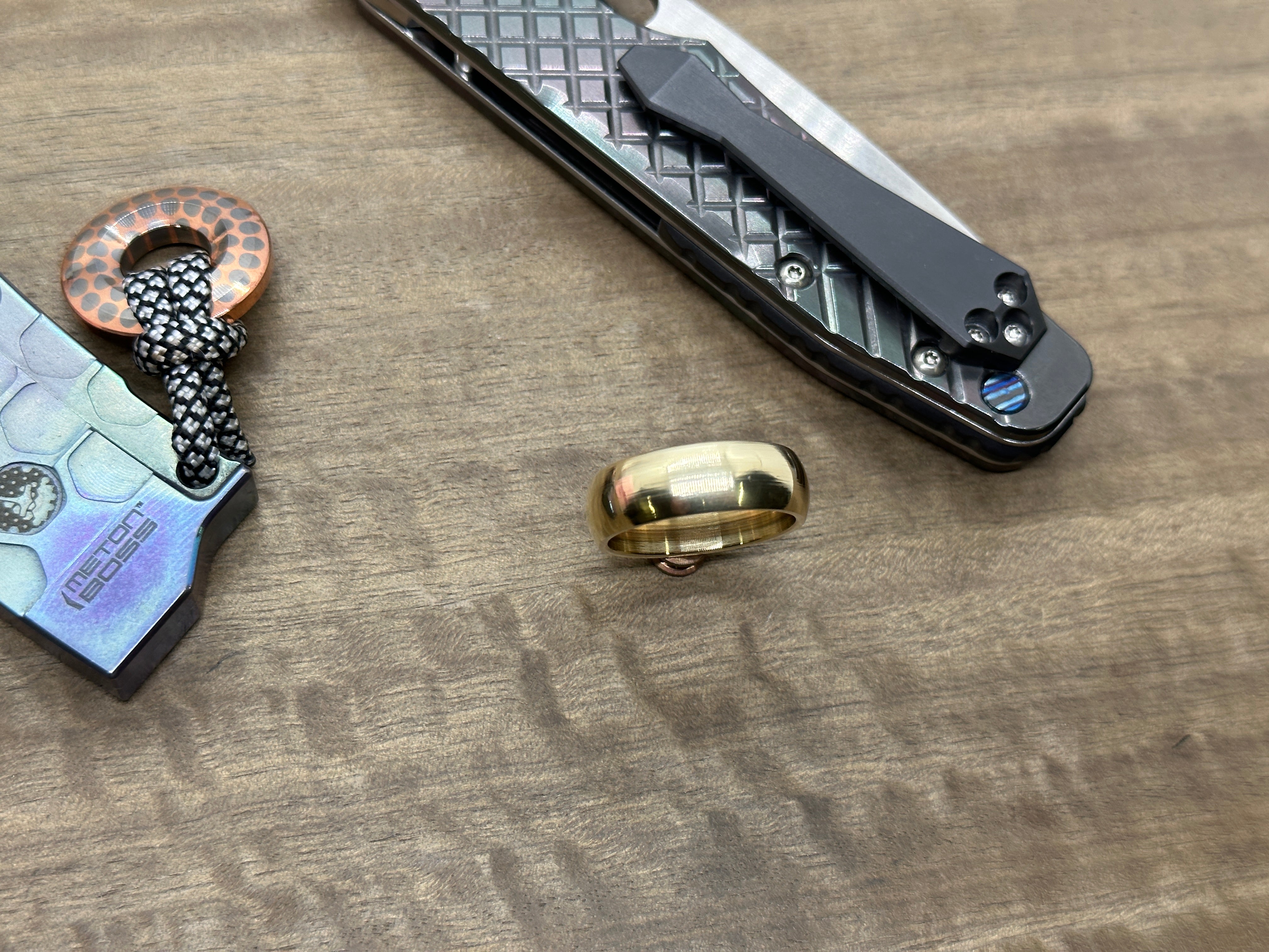 Ring Comfort Brass US size 8-12