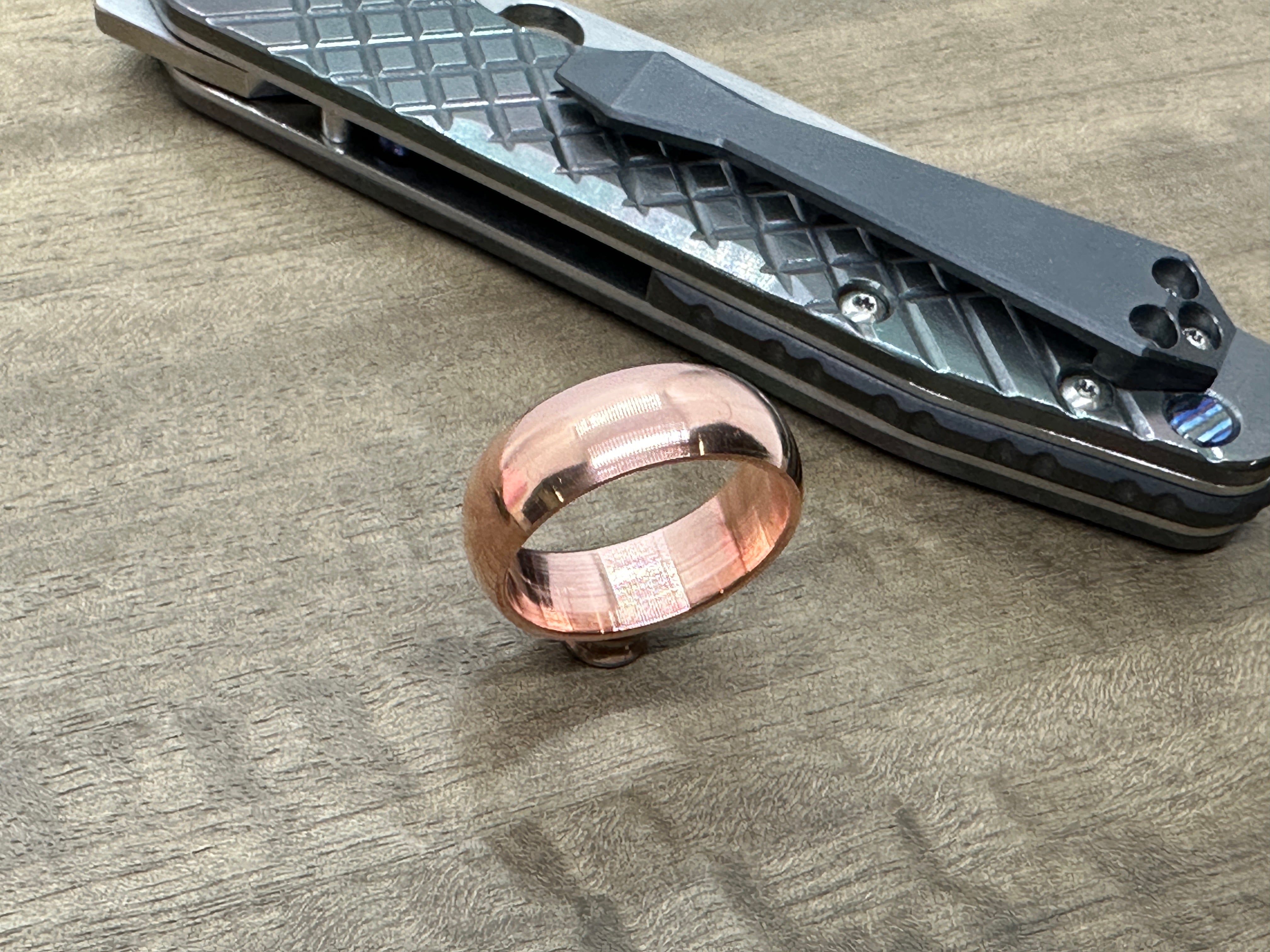 Ring Comfort Copper US size 8-12