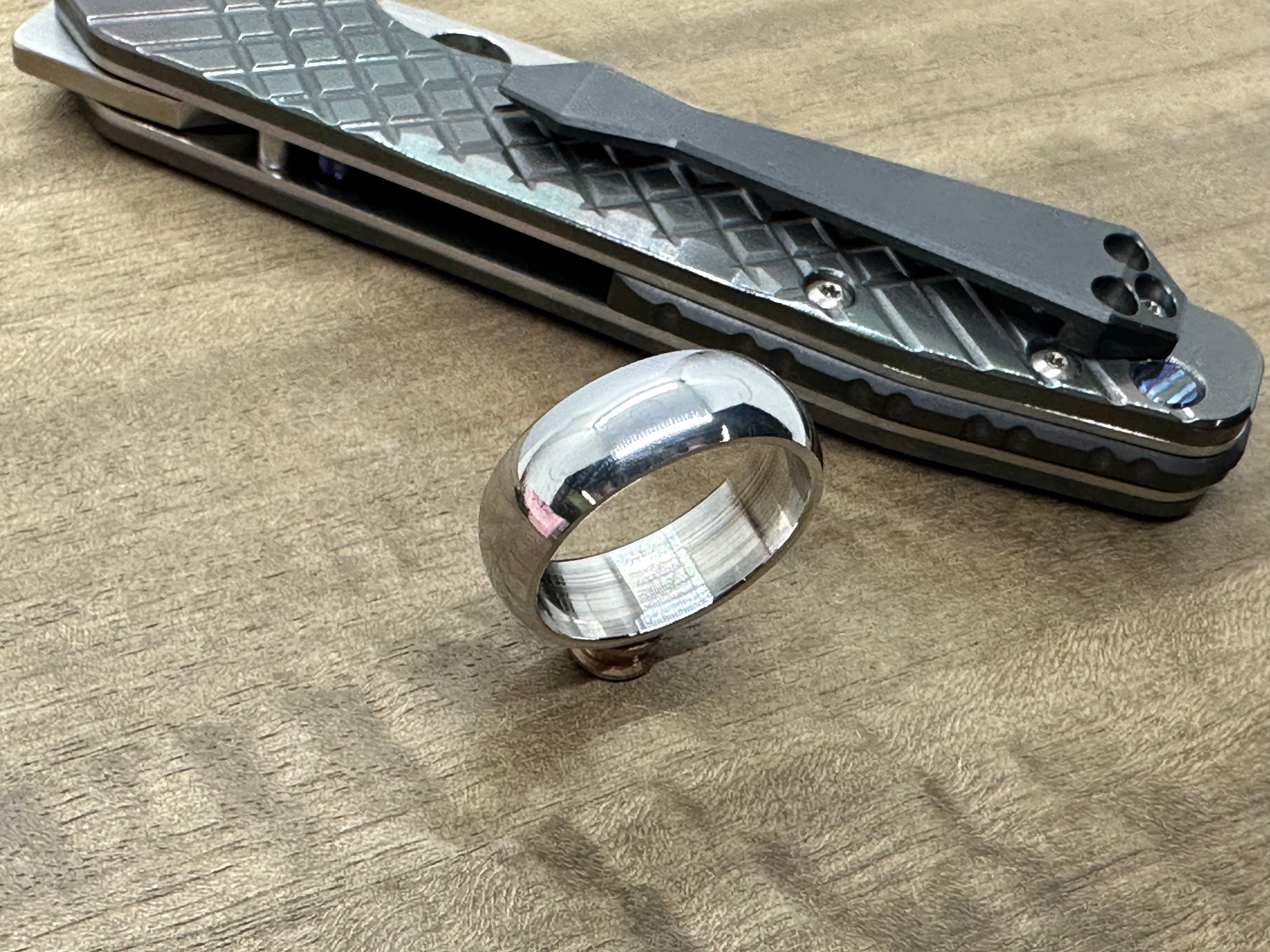 Ring Comfort Titanium US size 8-12