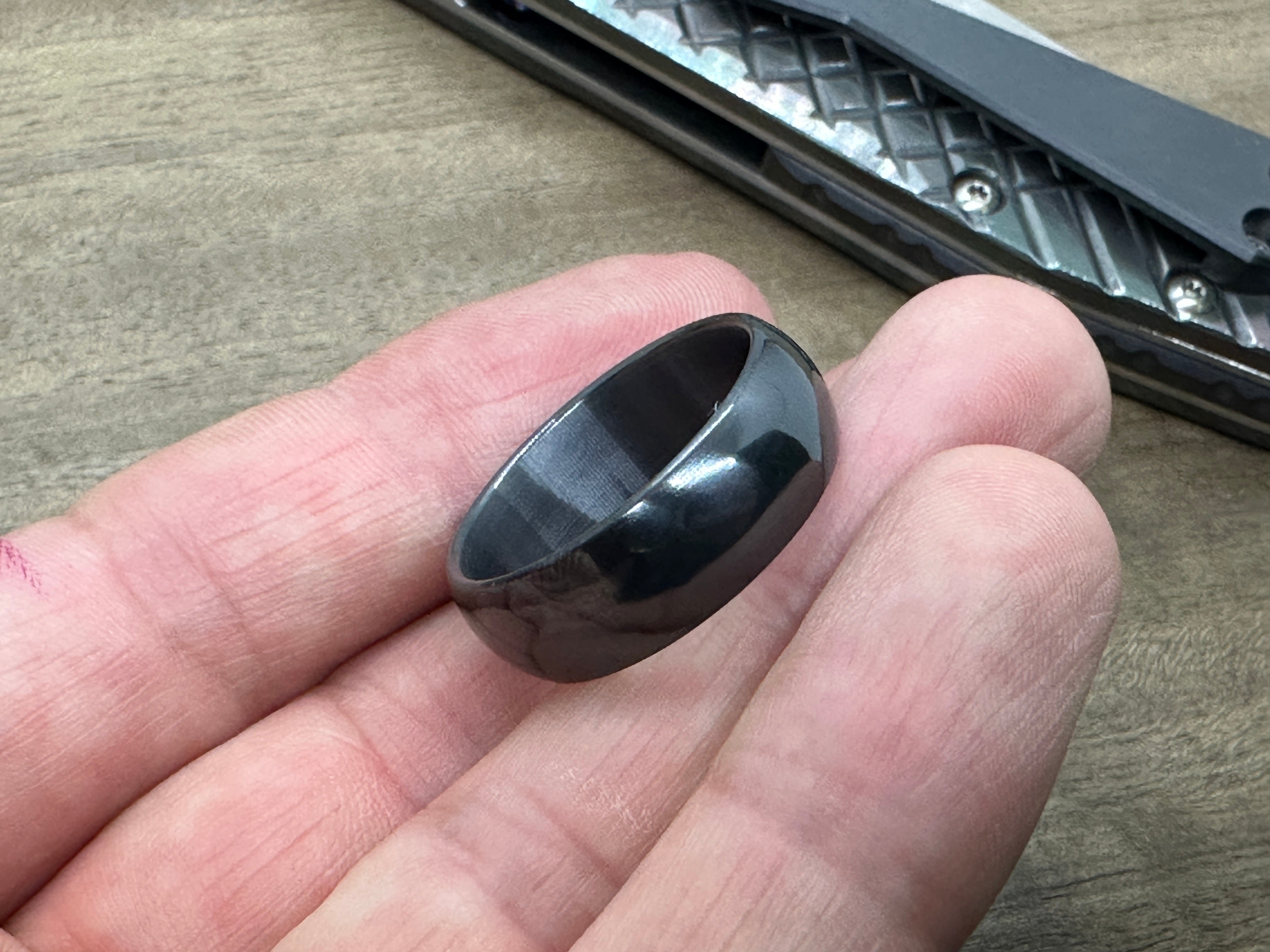 Ring Comfort Zirconium US size 8-12