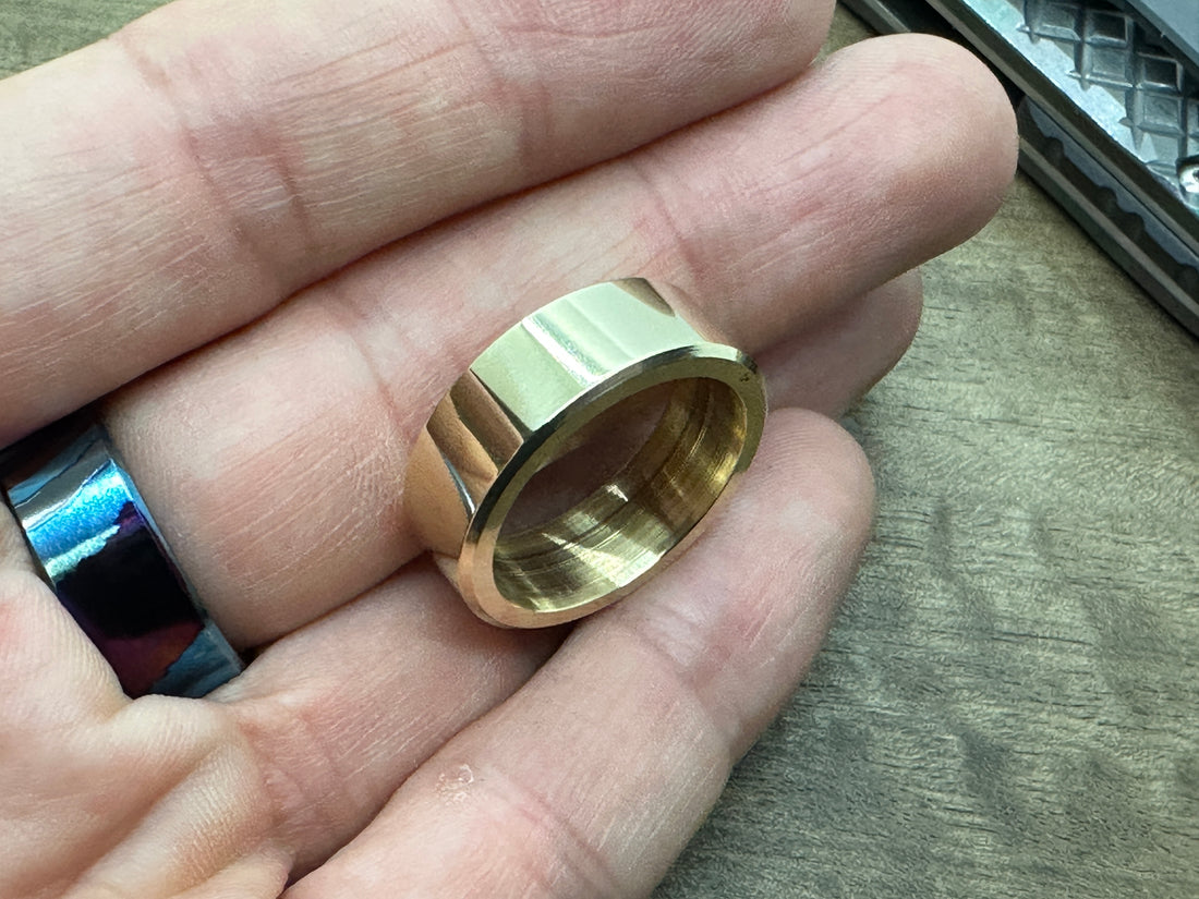Ring Essential Brass US size 8-13