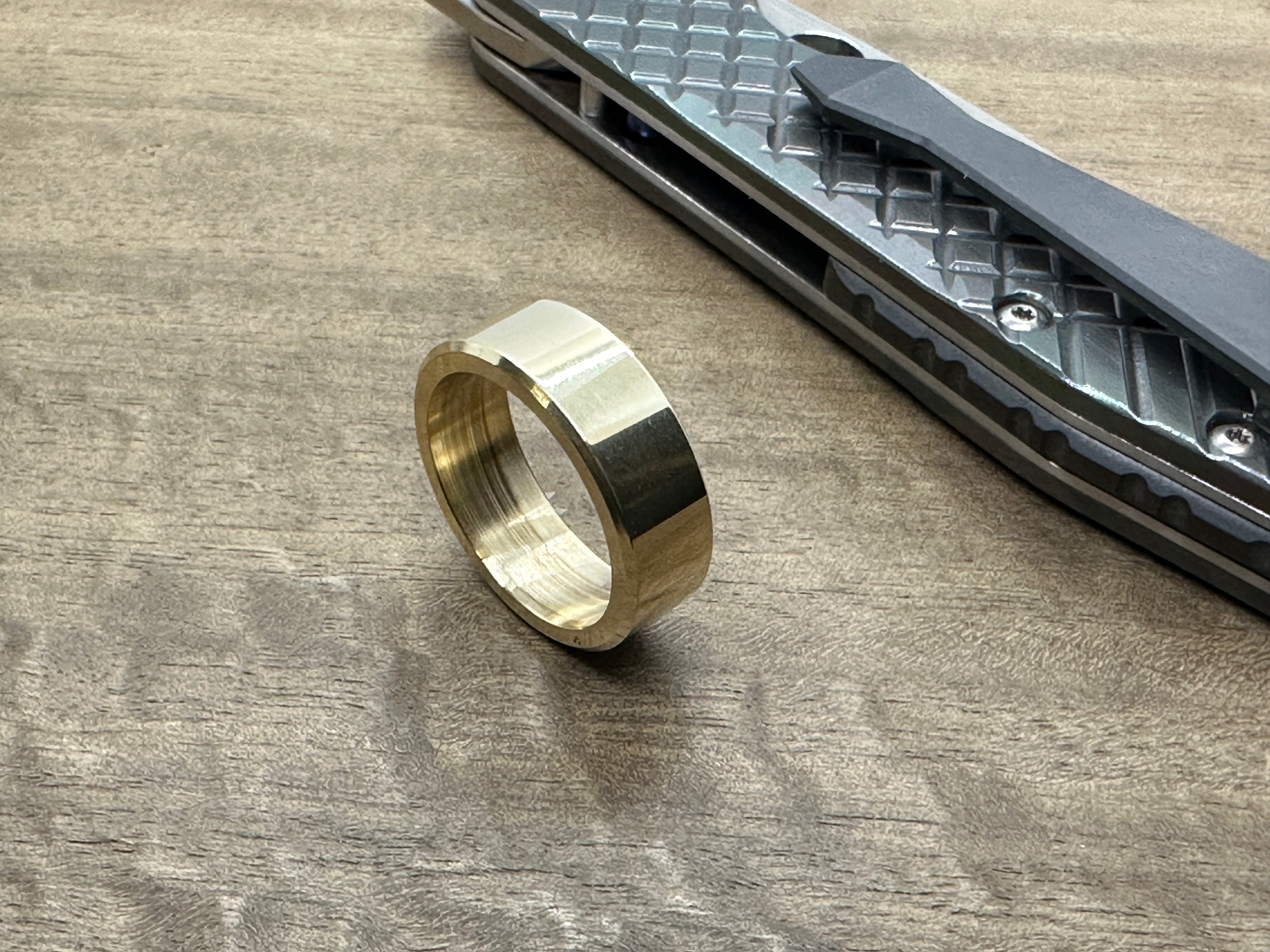 Ring Essential Brass US size 8-13