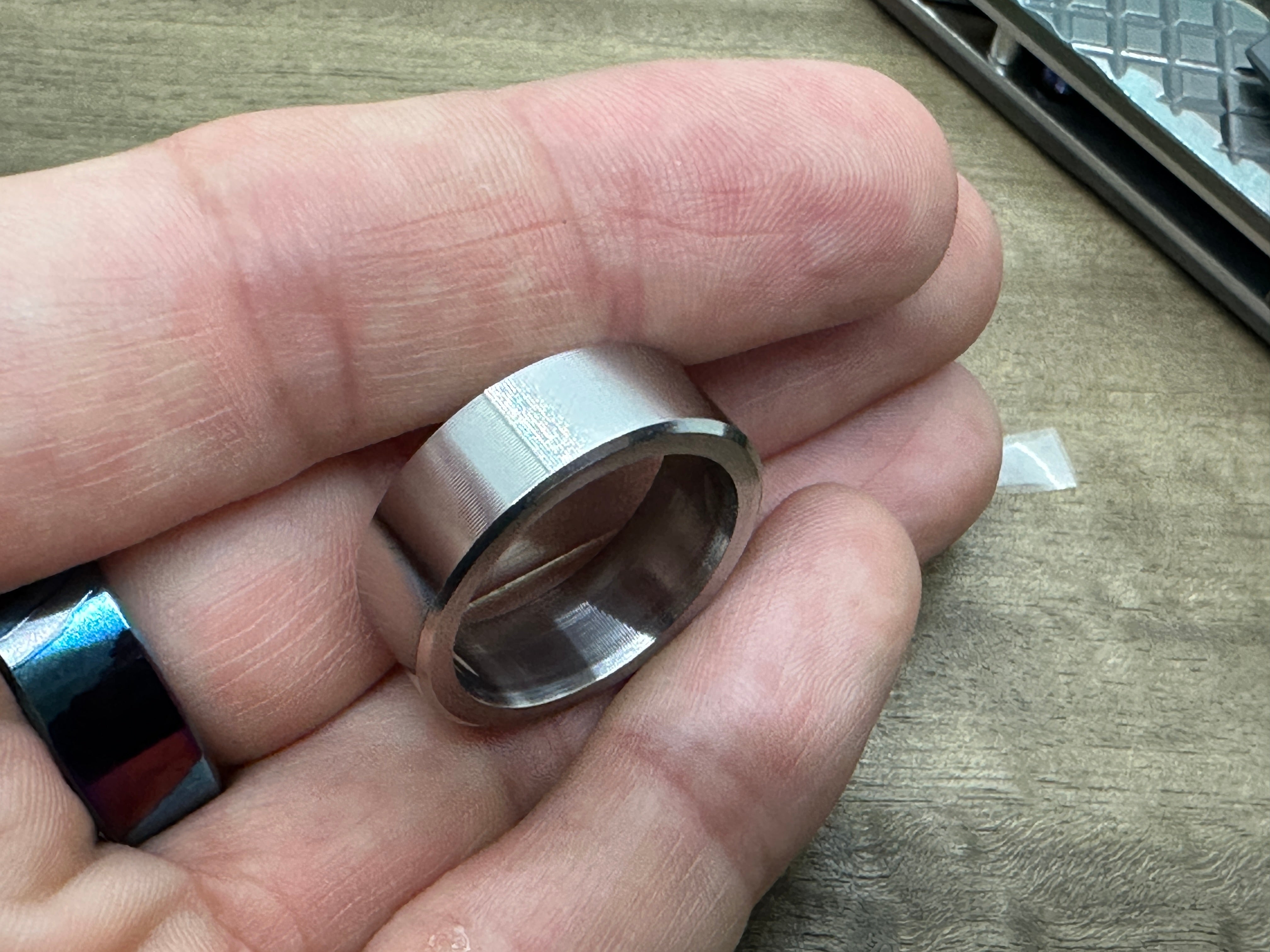 Ring Essential Titanium US size 8-13