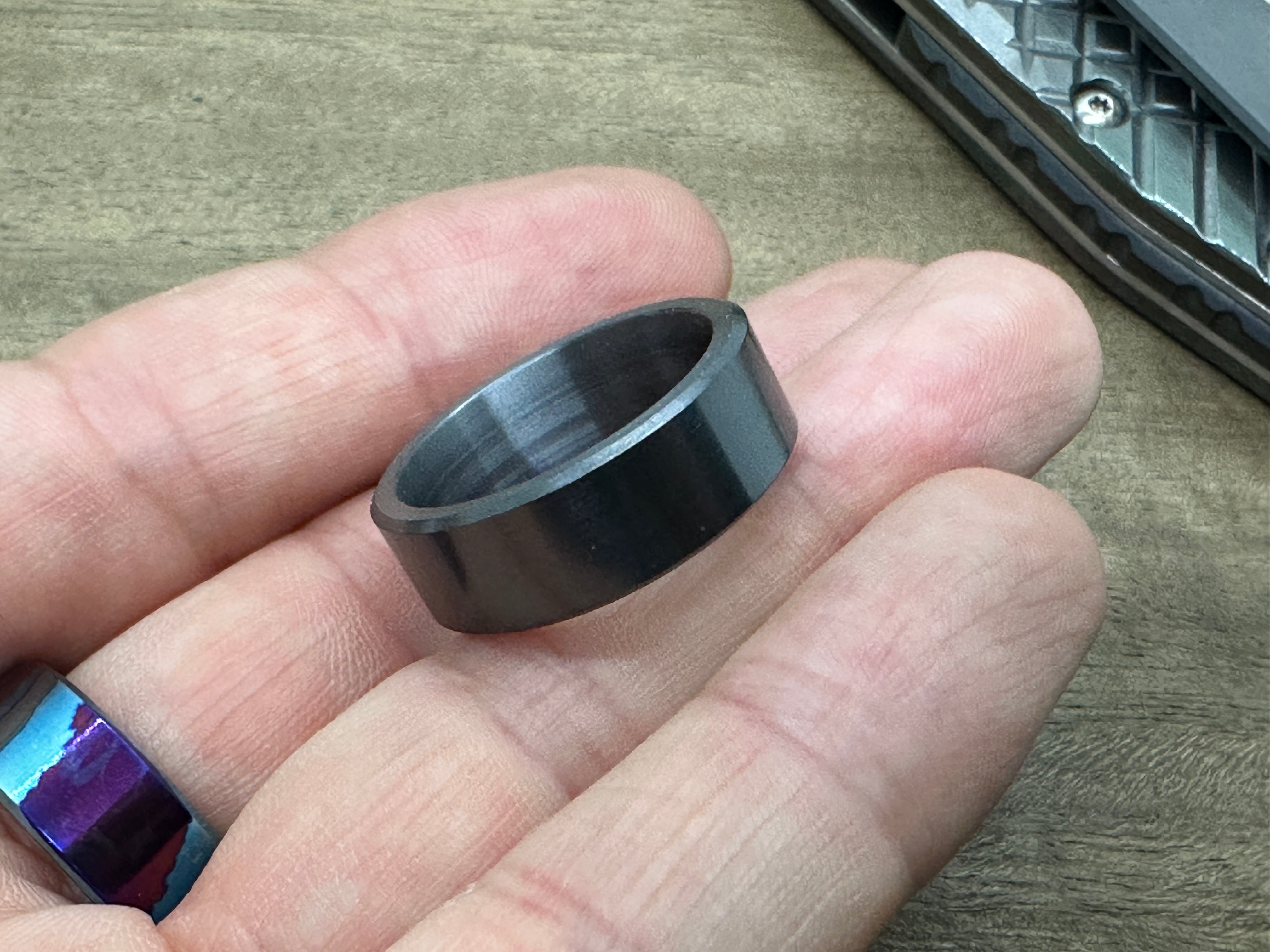 Ring Essential Zirconium US size 8-13