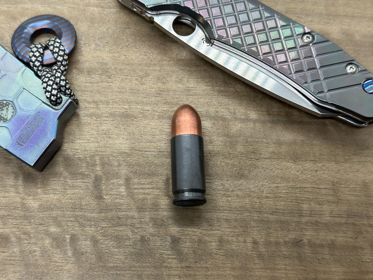 Zirconium - Copper HAPTIC-BULLET Haptic Slider fidget Fridge magnet