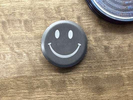 Smiley - Sad (Yes No Decision maker) Zirconium Spinning Worry Coin Spinning Top