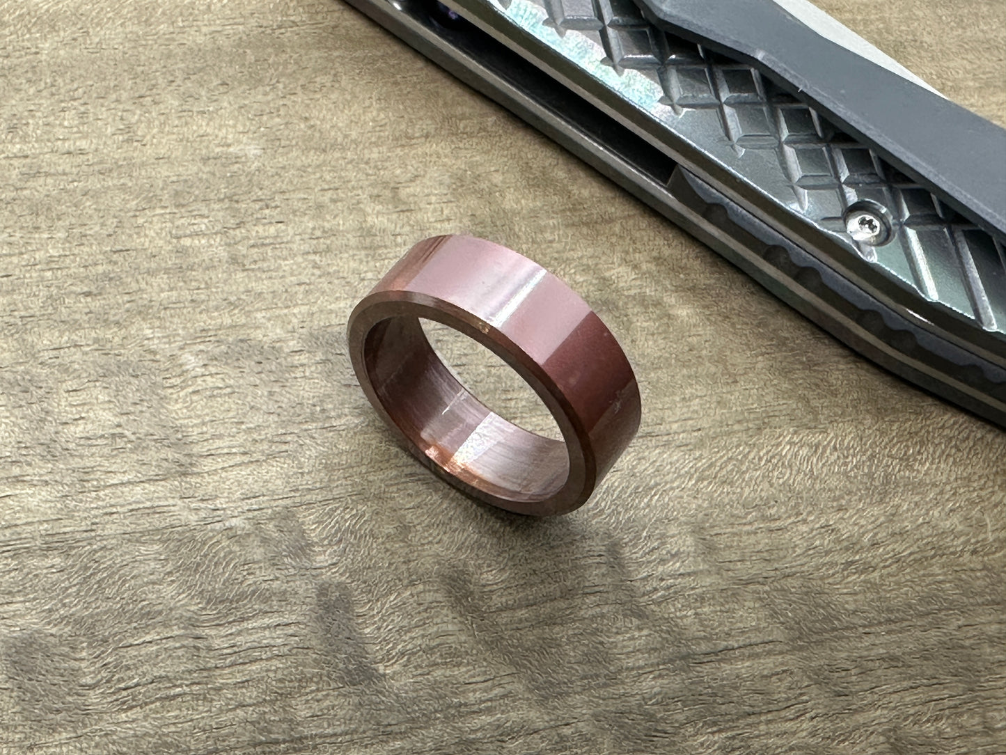 ESSENTIAL Dark COPPER Ring US Size: 8 -13