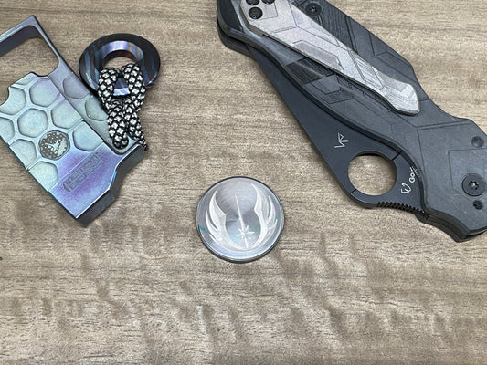 Dark-Ti JEDI Titanium Coin for Billetspin GAMBIT