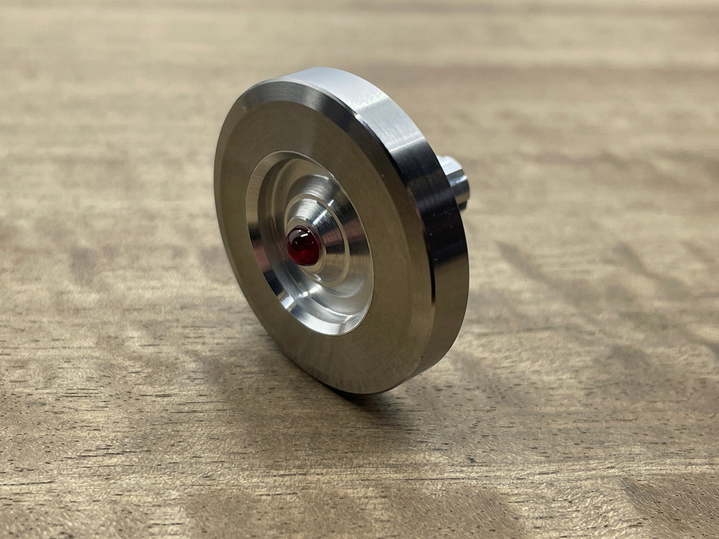 1.23" Grooved Tungsten Spinning Top PERFORMER