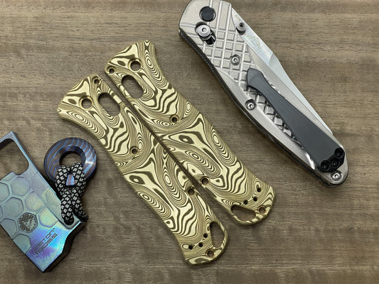 Dama FISH Brass Scales for Benchmade Bugout 535