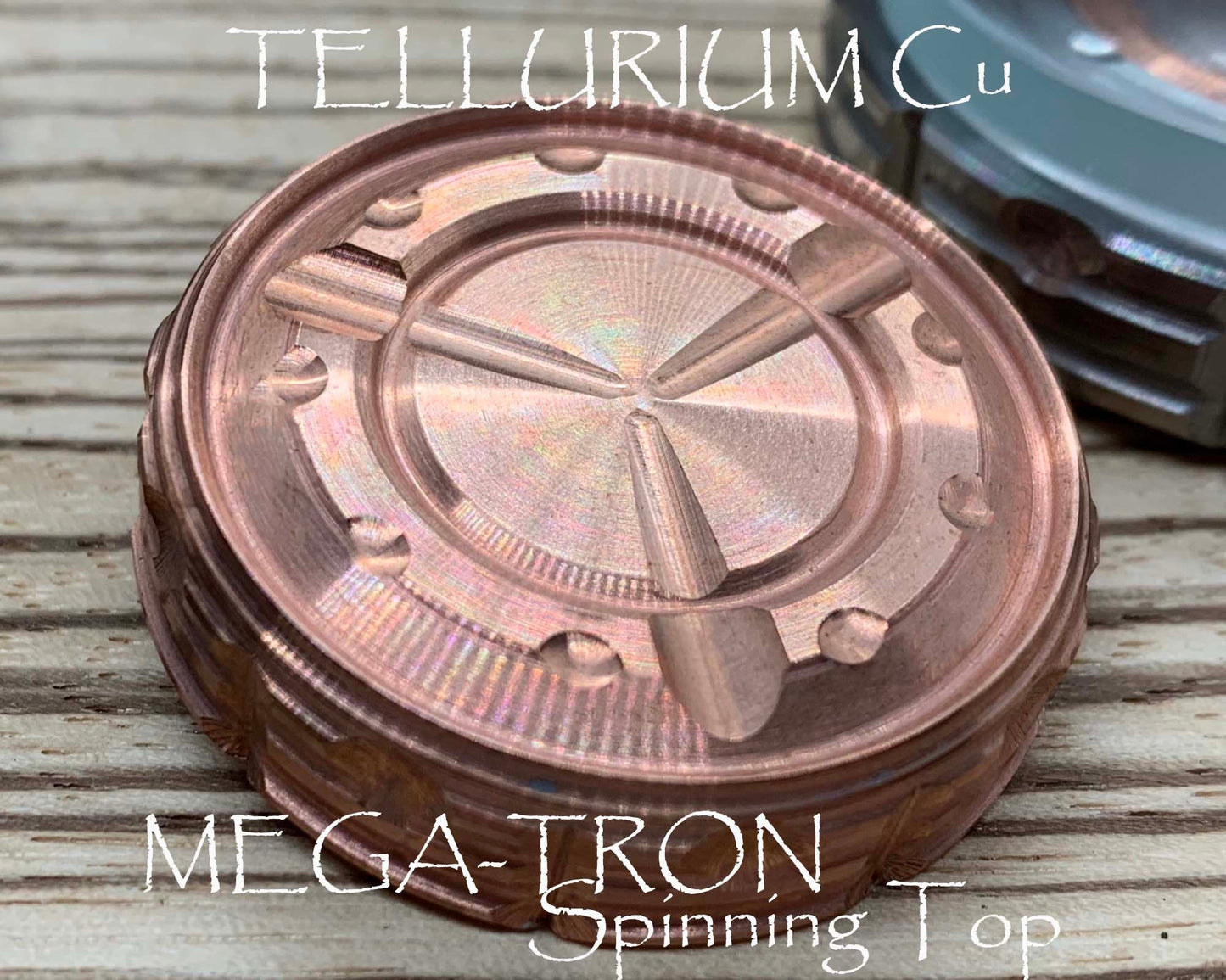Spinning Top Tellurium Copper Coin
