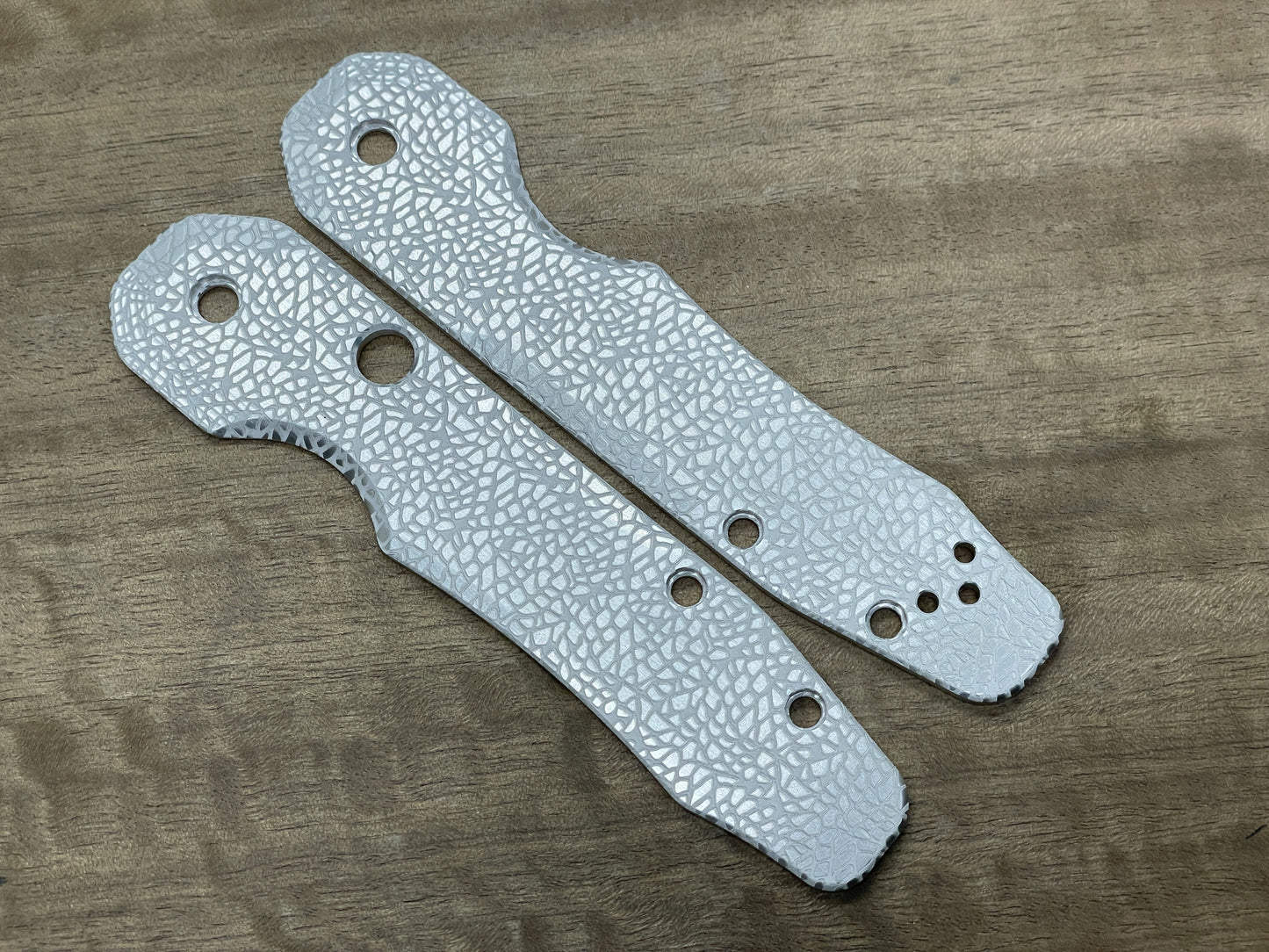 NEBULA Titanium Scales for Spyderco SMOCK