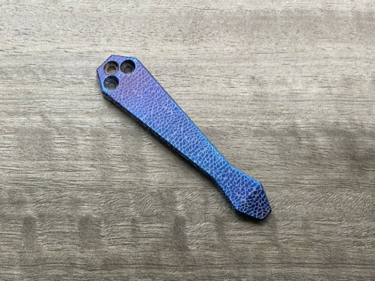 NEBULA Flamed Dmd Titanium CLIP for most Spyderco models