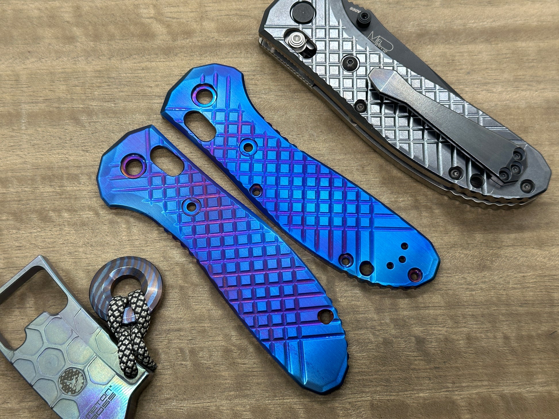 Benchmade Mini Griptilian Scales - Legacy Series - Anodized