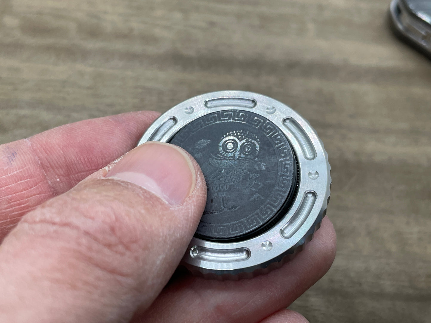 The OWL Zirconium Coin for Billetspin GAMBIT