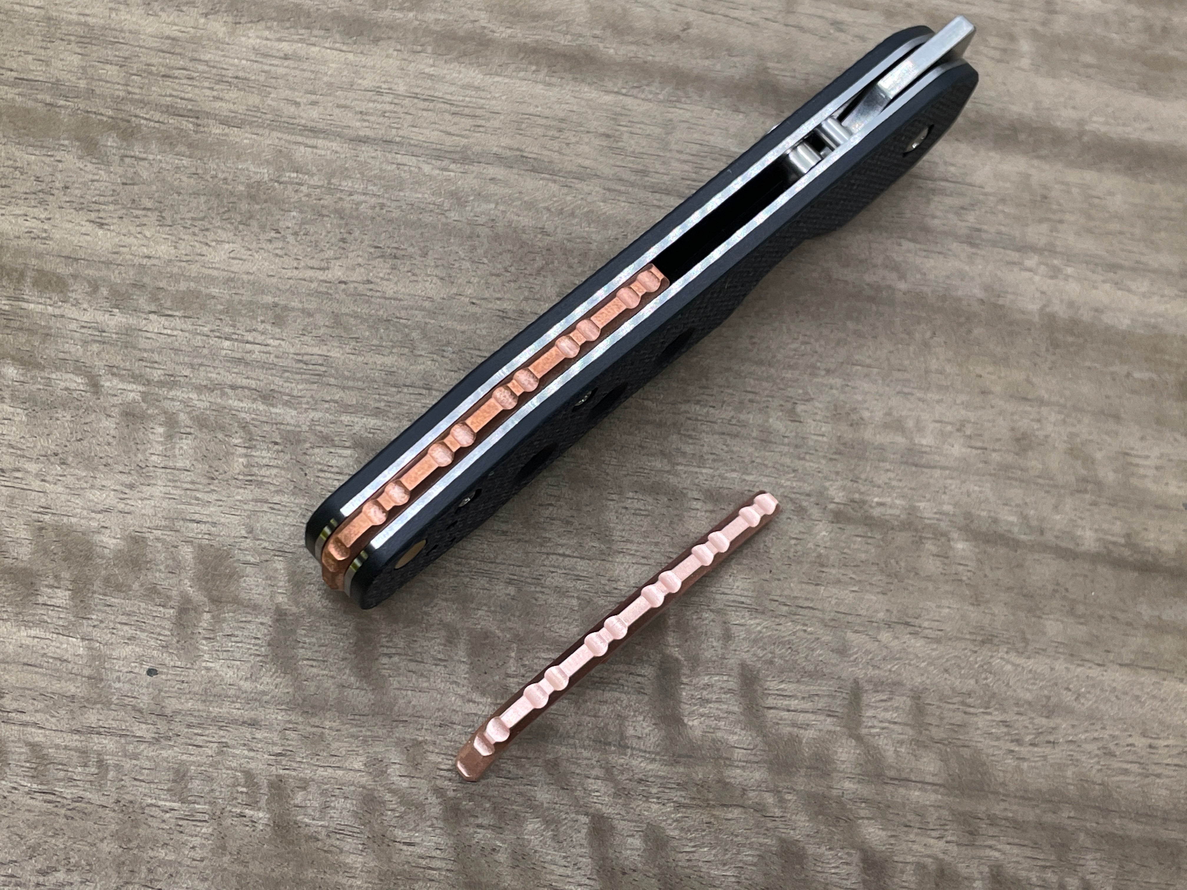 Copper Gear BACKSPACER for Spyderco SMOCK MetonBoss