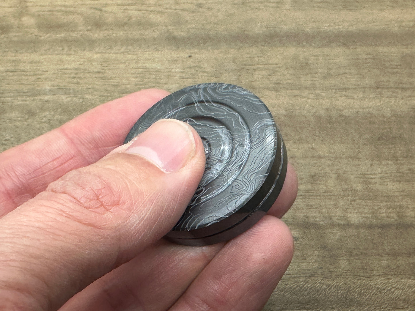 ORBITER TOPO Zirconium Parallel position Magnets Haptic Coins Fidget