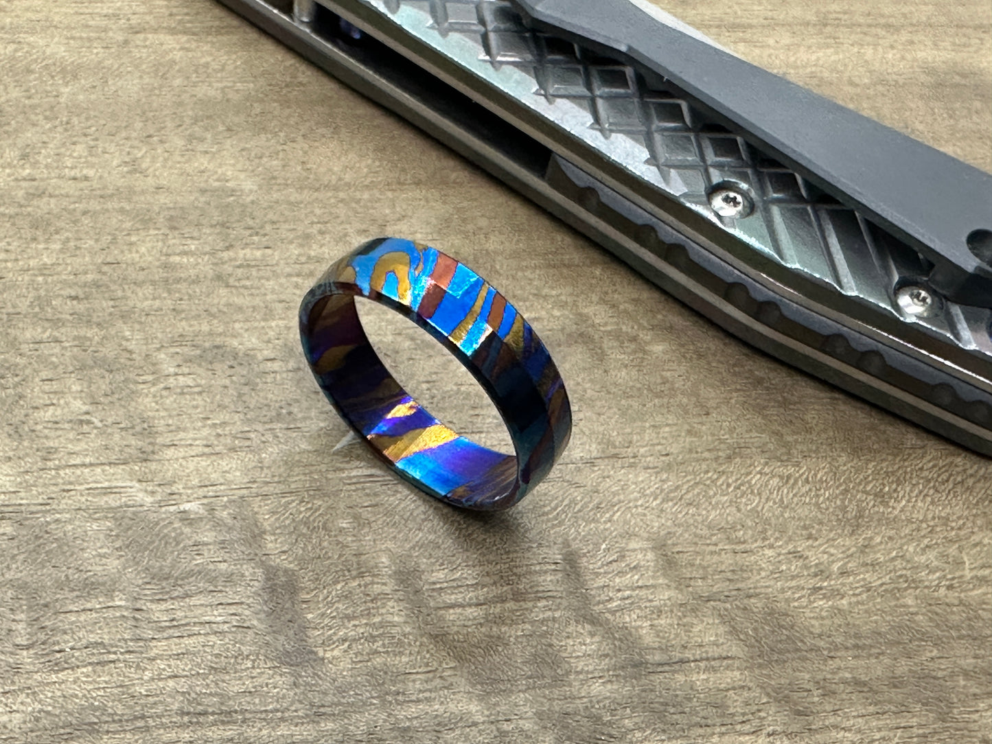 LITE TIMASCUS Ring US Size: 12 / Pendant / SpinTop Stand