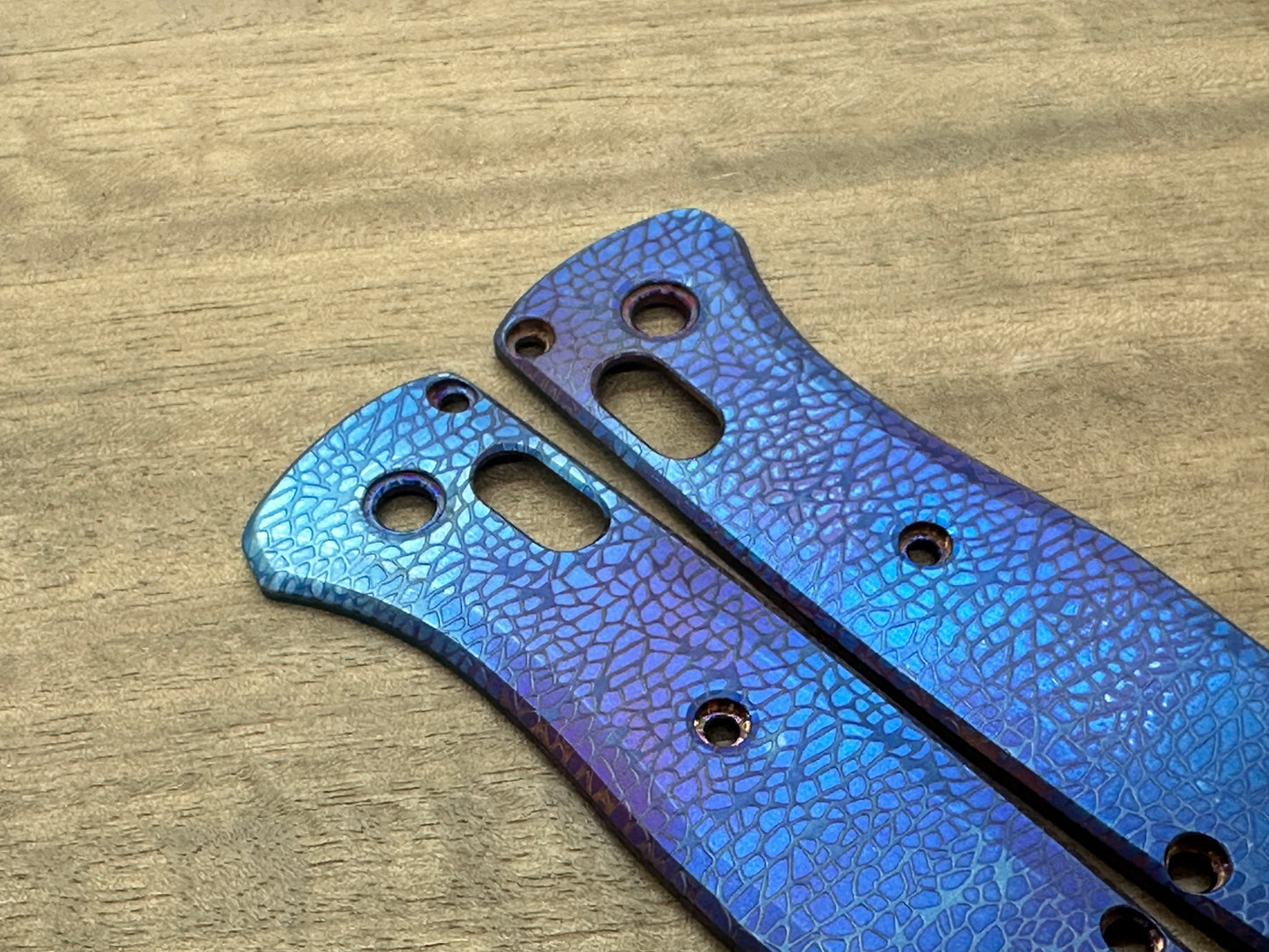 NEBULA Flamed Titanium Scales for Benchmade Bugout 535