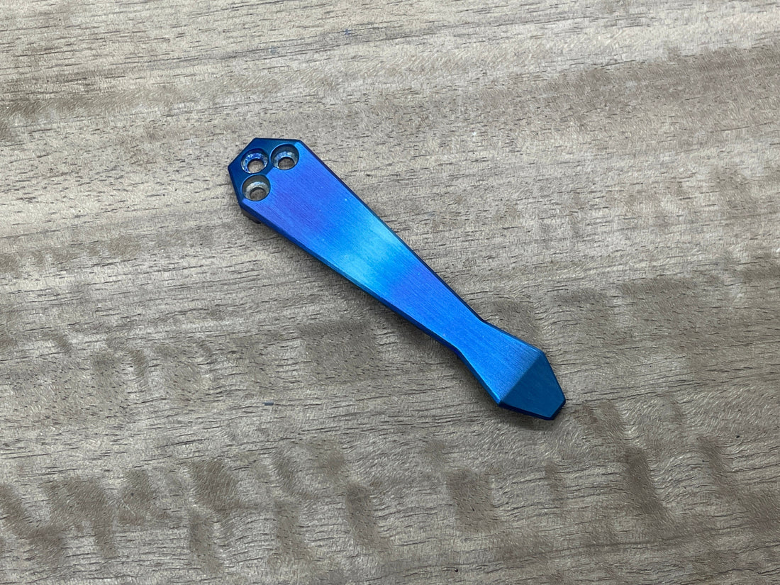 Flamed Dmd Titanium CLIP for most Spyderco models