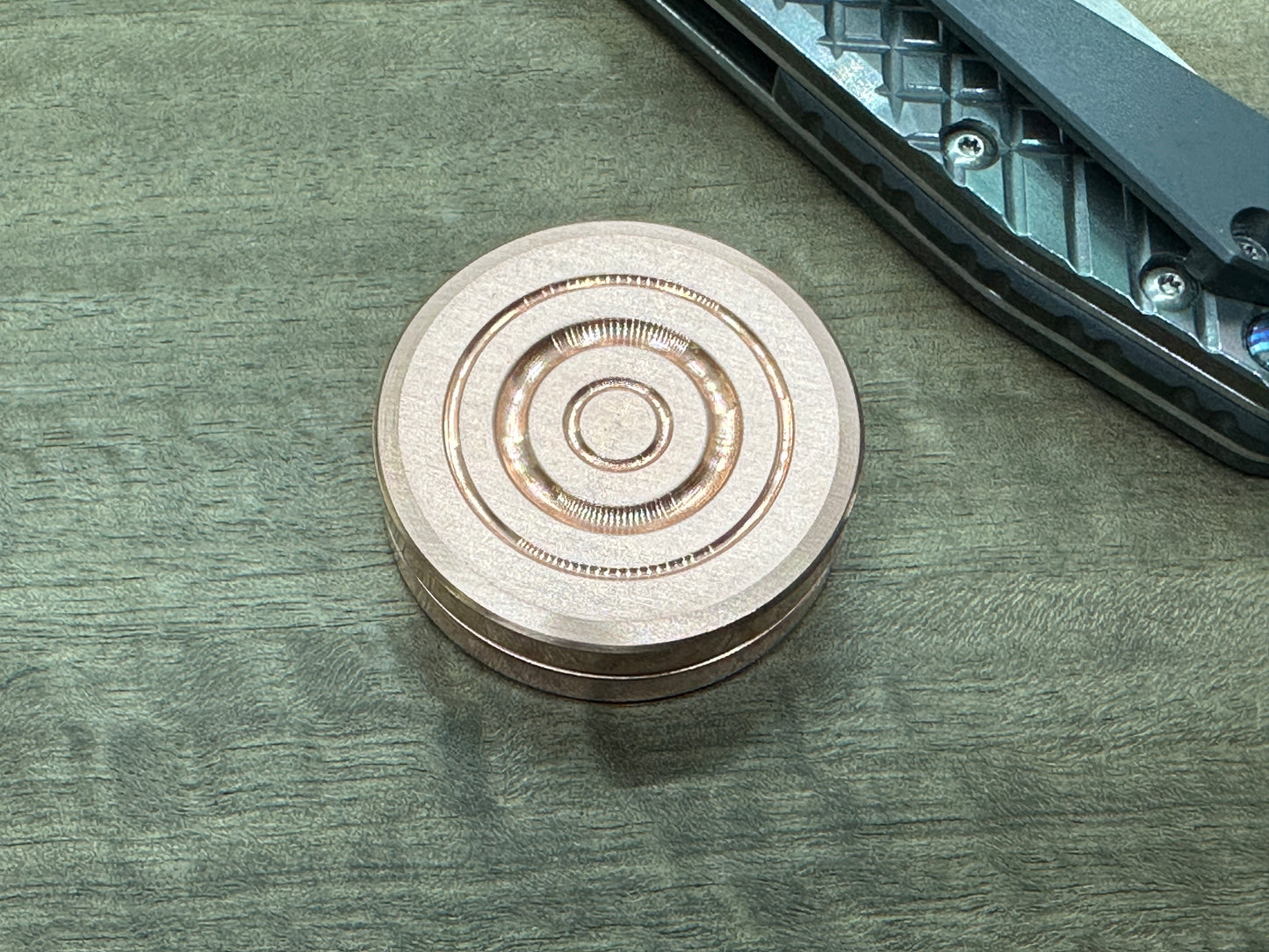 ORBITER Copper Parallel position Magnets Haptic Coins Fidget