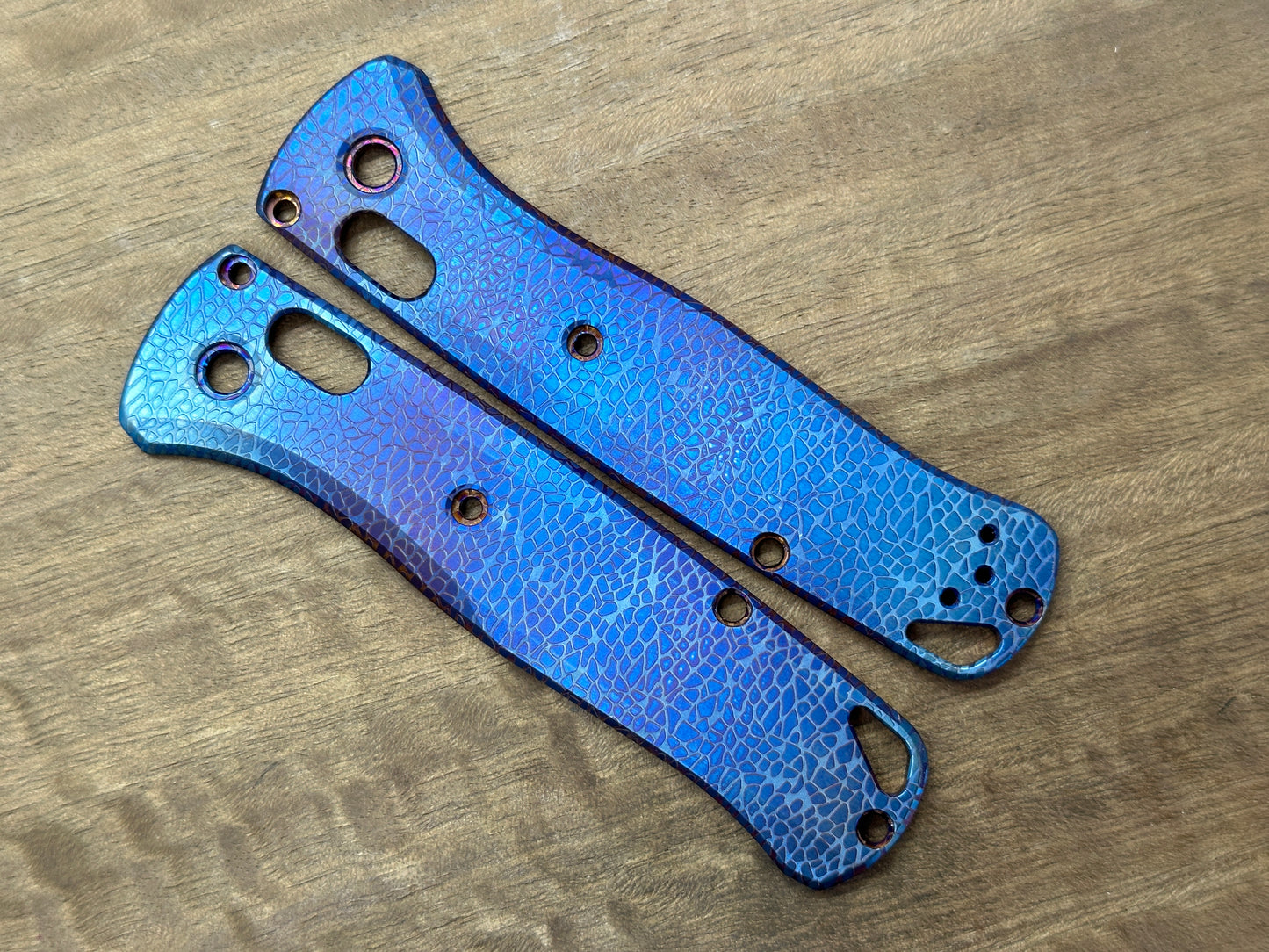 NEBULA Flamed Titanium Scales for Benchmade Bugout 535