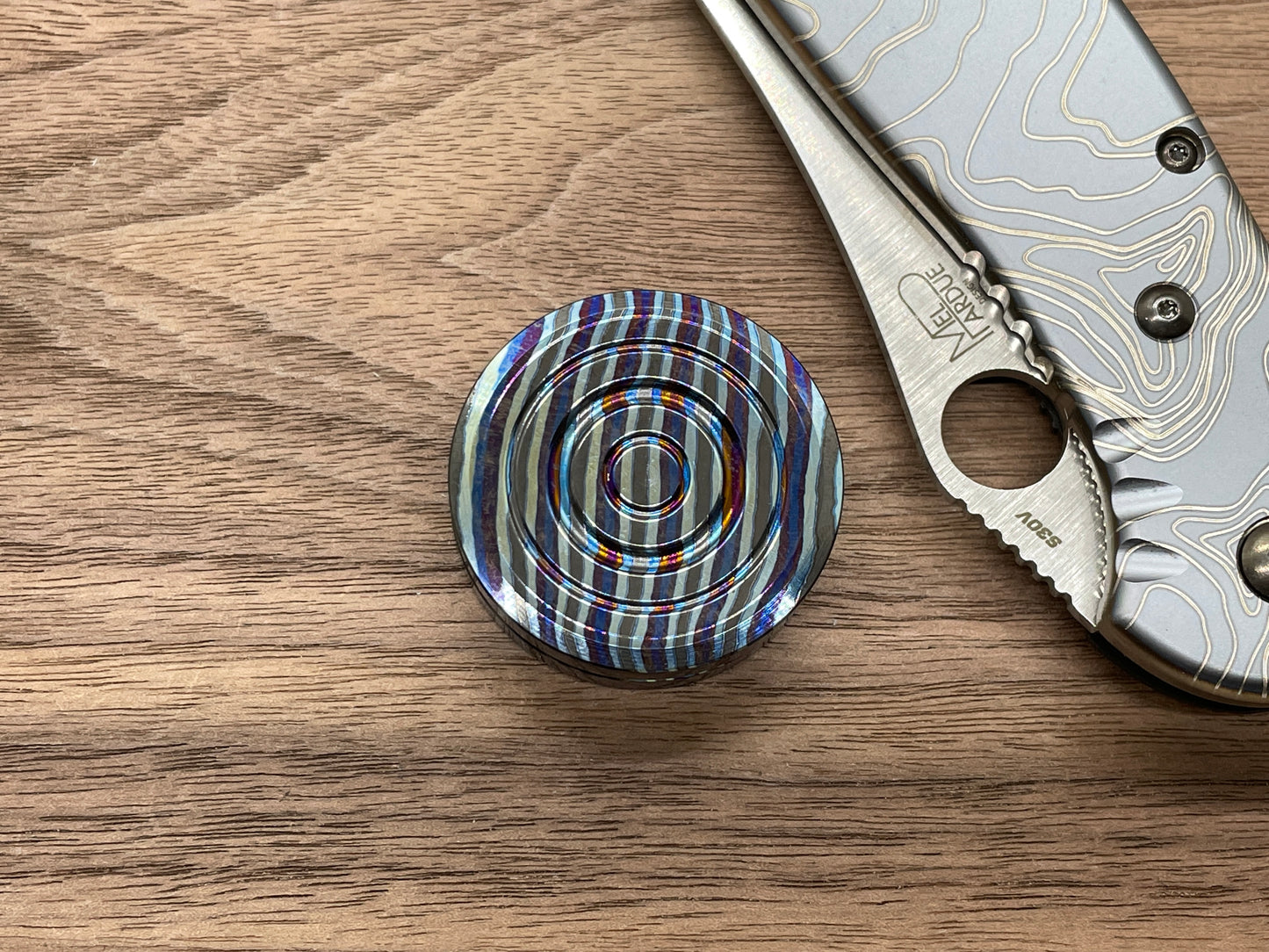 ORBITER ZircuTi TWIST Haptic Coins Haptic Slider Fidget