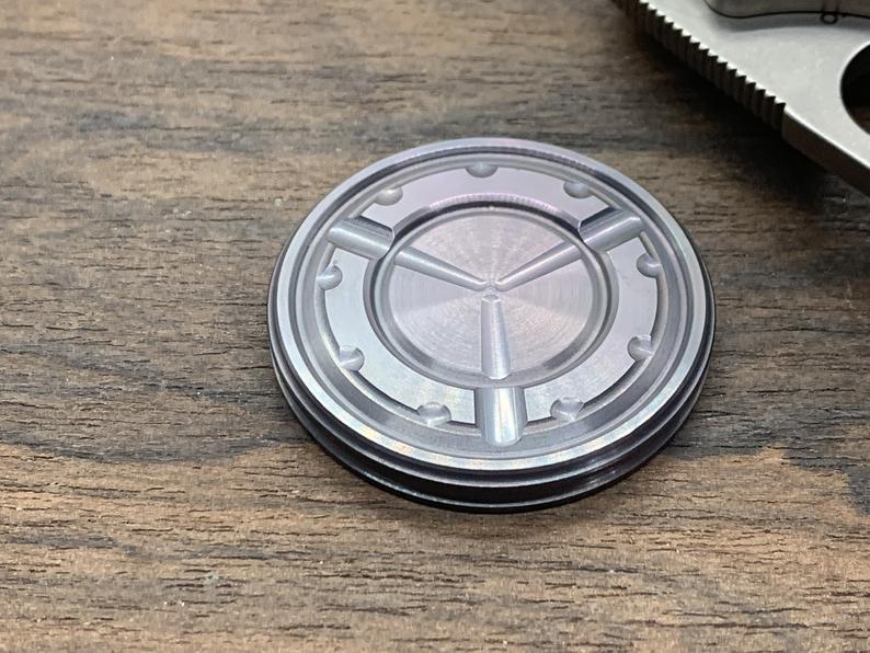 Tungsten MEGATRON Worry Coin Challenge Coin