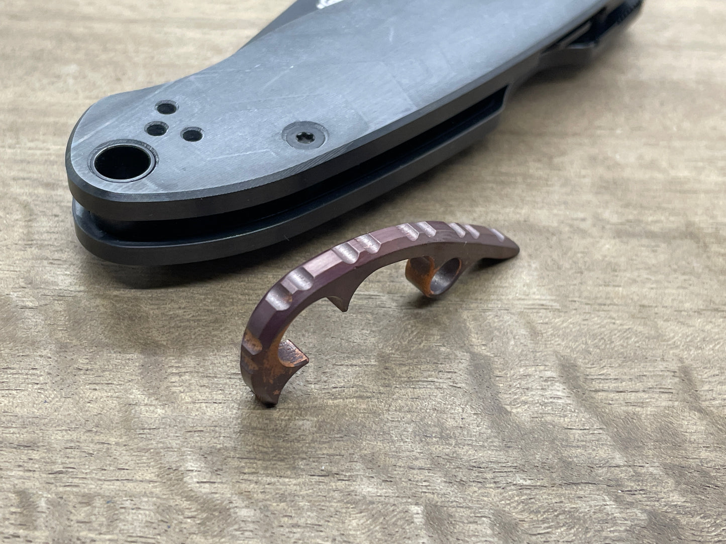 Copper Gear BACKSPACER for Spyderco PARA 3 MetonBoss