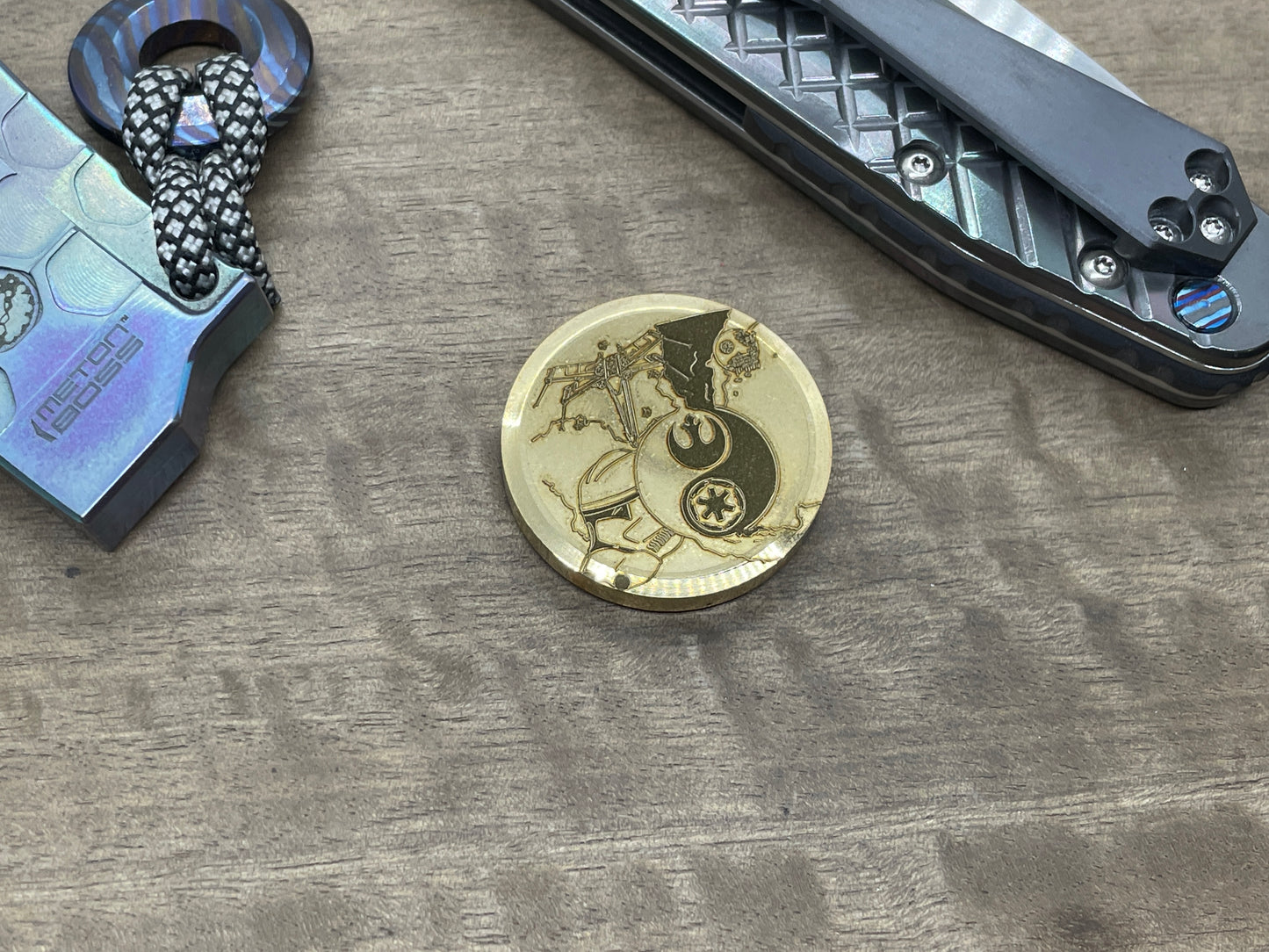3 Sizes Star Wars Brass Worry Coin
