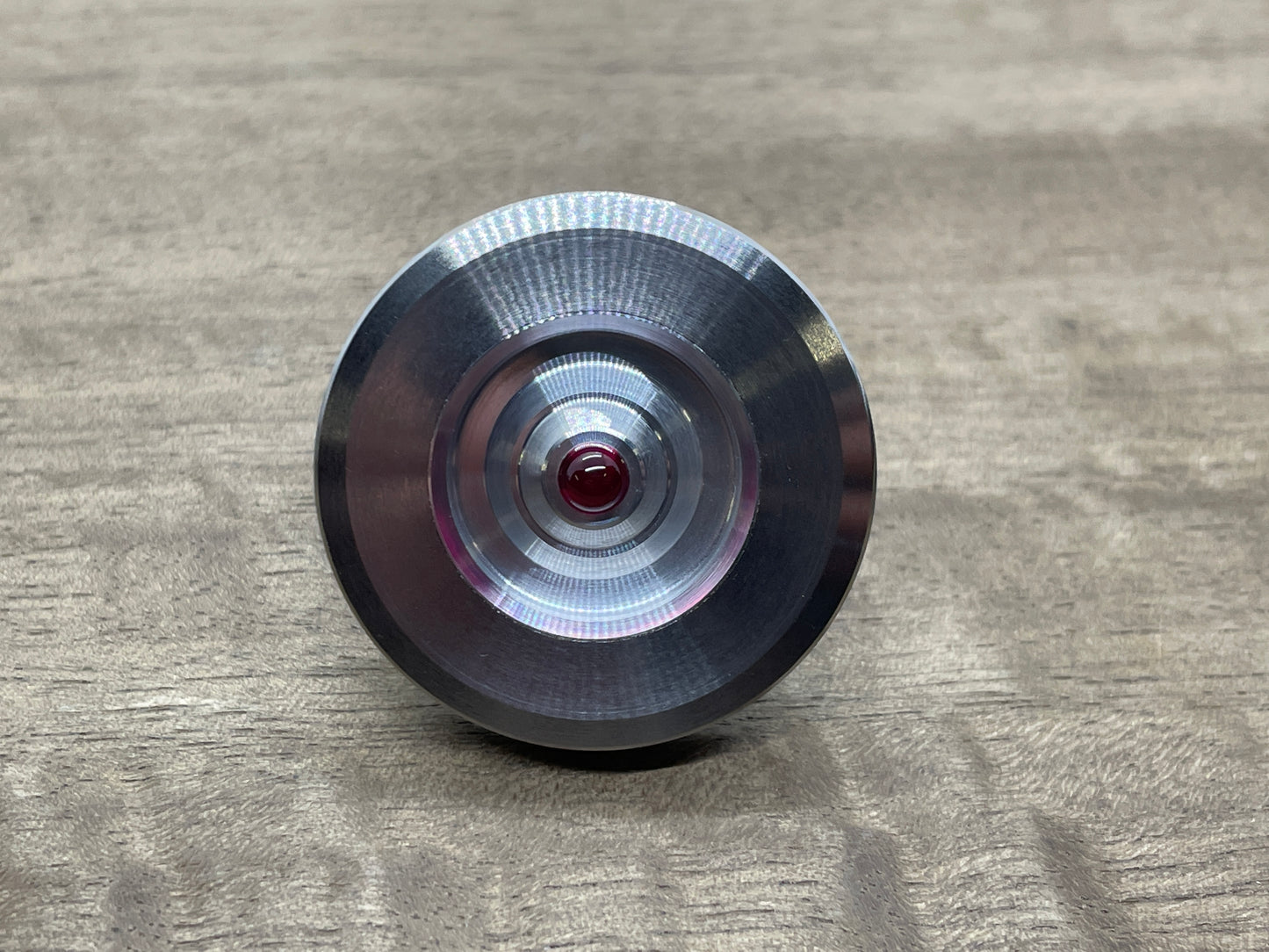 1.23" Grooved Tungsten Spinning Top PERFORMER