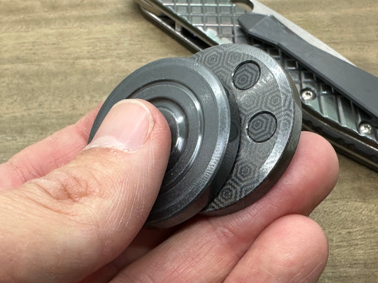 ORBITER Black Zirconium Parallel position Magnets Haptic Coins Fidget