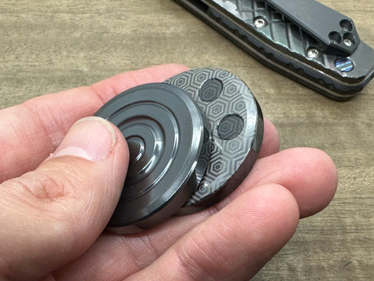 ORBITER Polished Zirconium Parallel position Magnets Haptic Coins Fidget