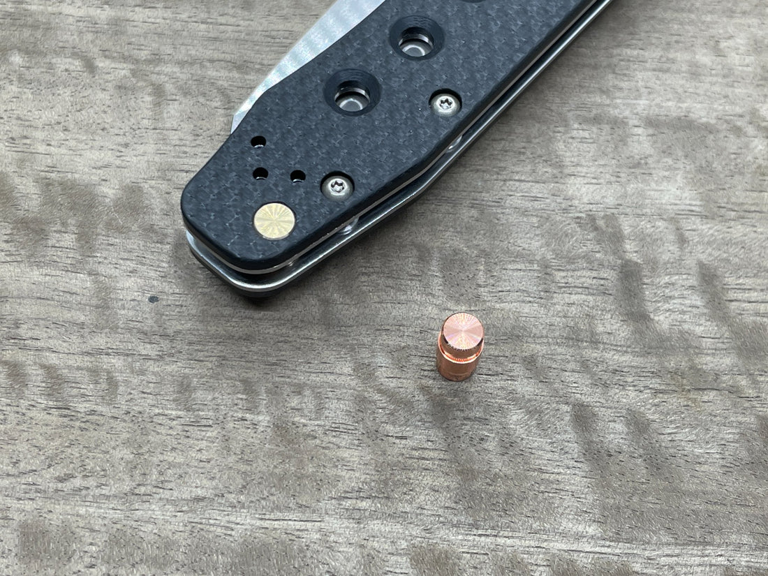 Copper Lanyard Hole Plug<br>Spyderco Smock